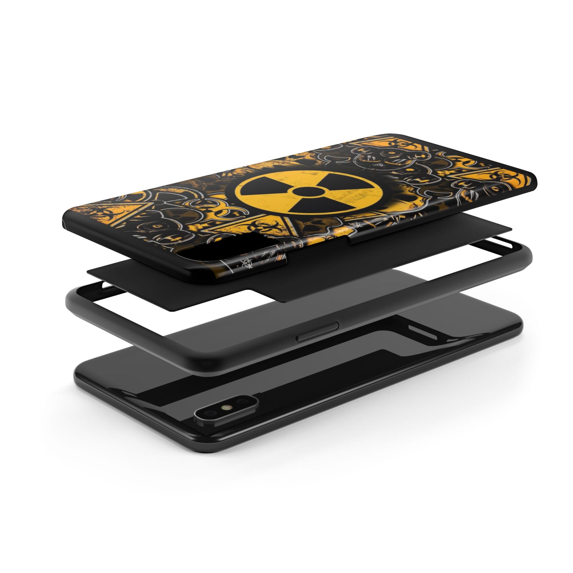 Radioactive Theme Phone Case for iPhone & Samsung Galaxy Phones