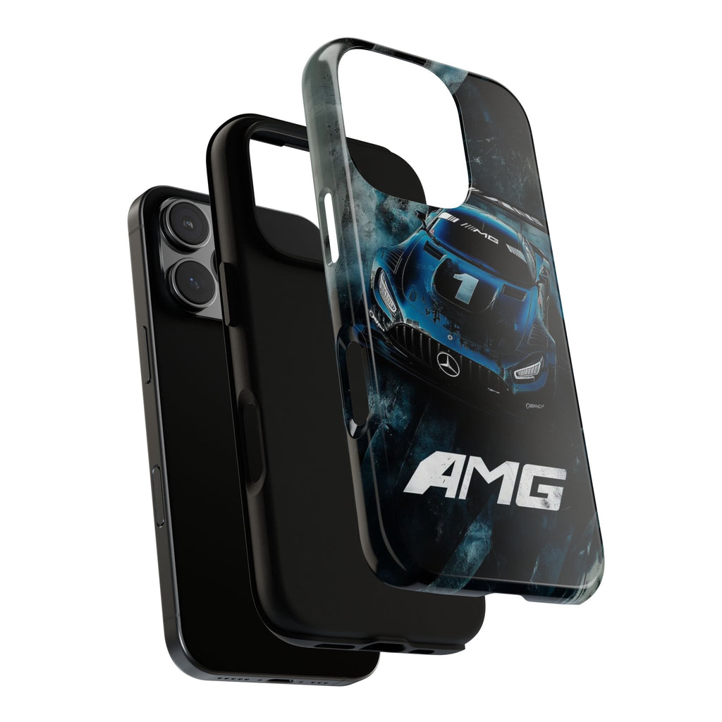 Mercedes AMG Racing Car Tough Cases for iPhones, Samsung, and Pixel