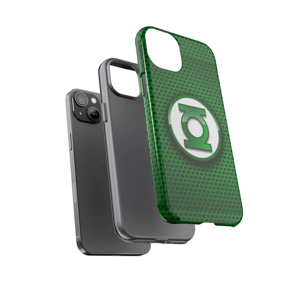 Green Lantern Logo Phone Case, Tough Cases, DC Case for iPhones, Samsung, and Pixel