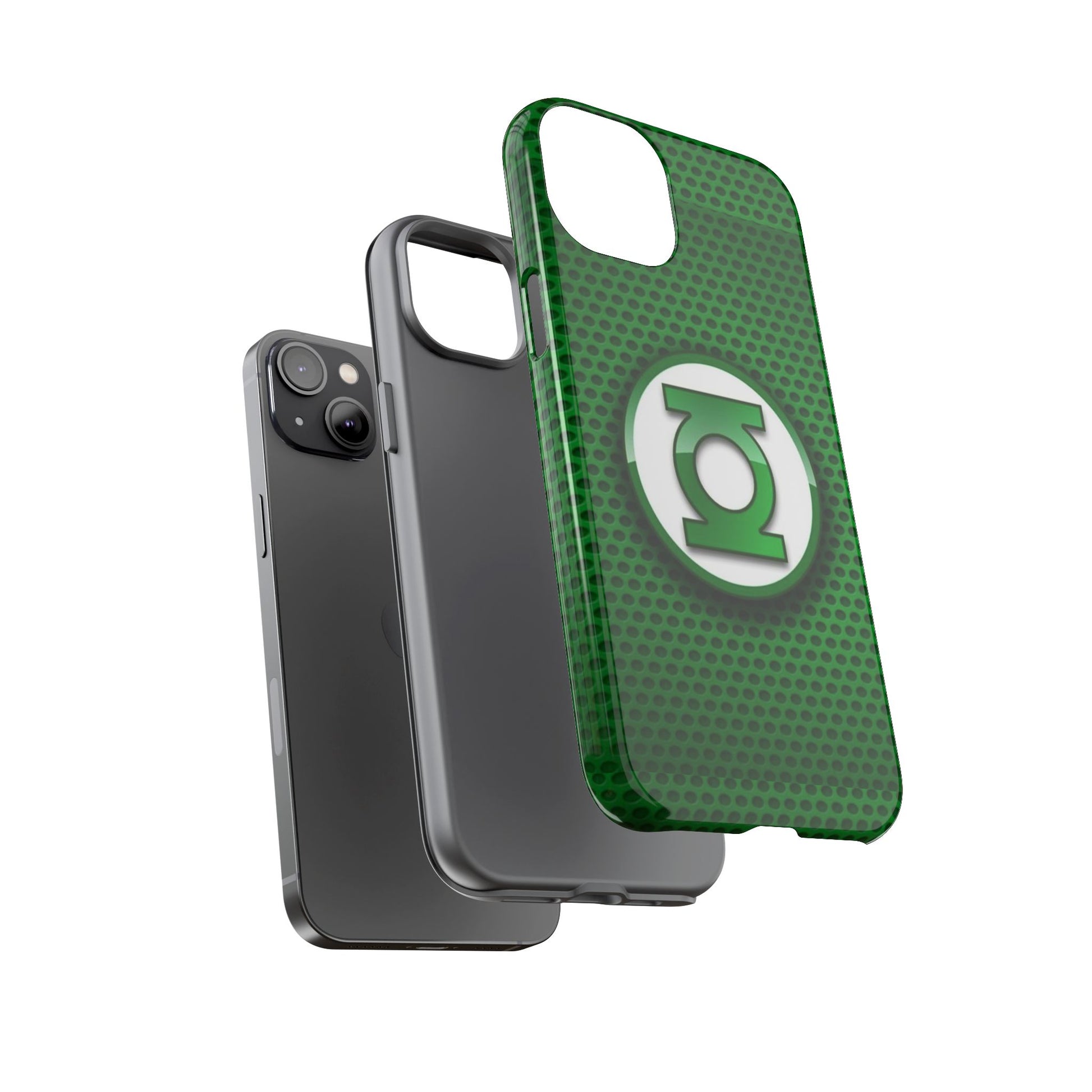 Green Lantern Logo Phone Case, Tough Cases, DC Case for iPhones, Samsung, and Pixel