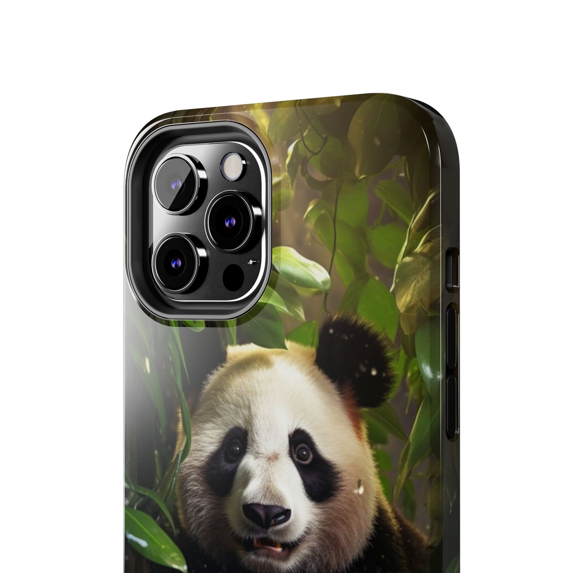 Smiling Panda Theme Phone Cases for iPhones & Samsung Phones