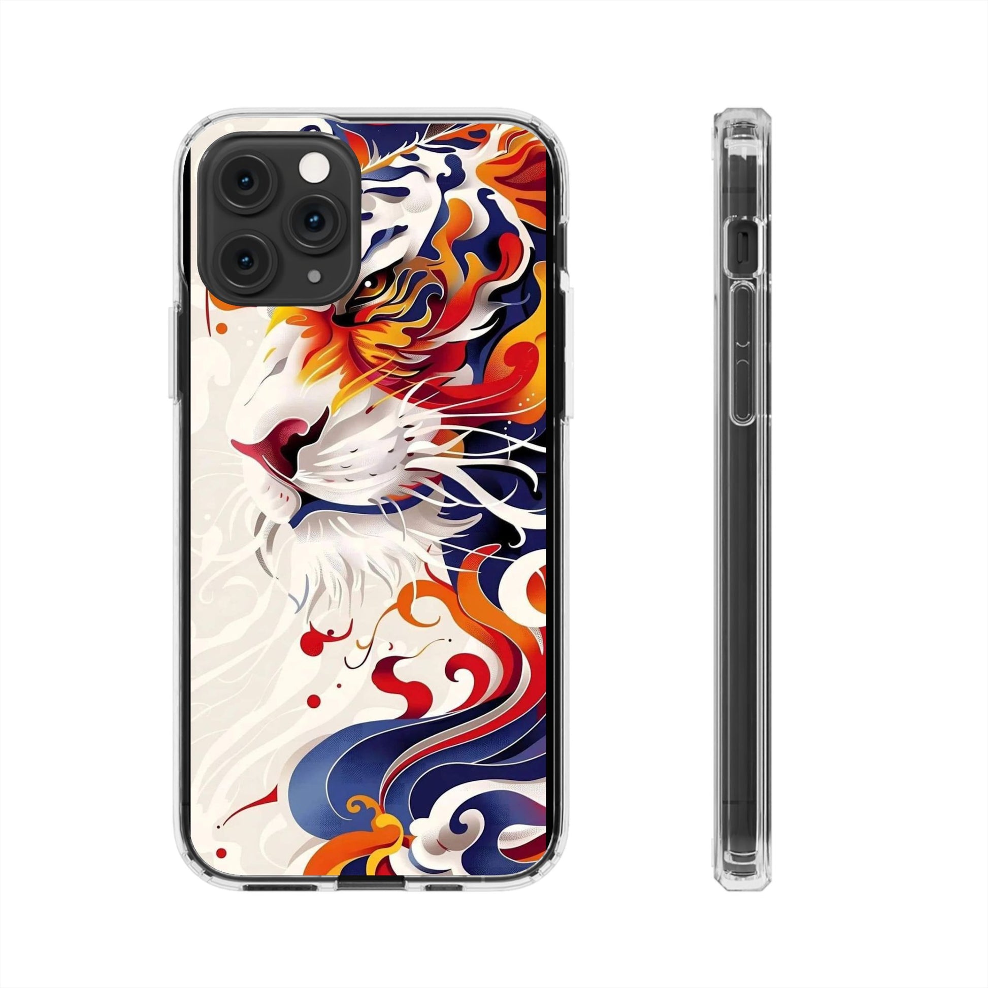 Awesome Abstract Tiger Art Iphone, Samsung case