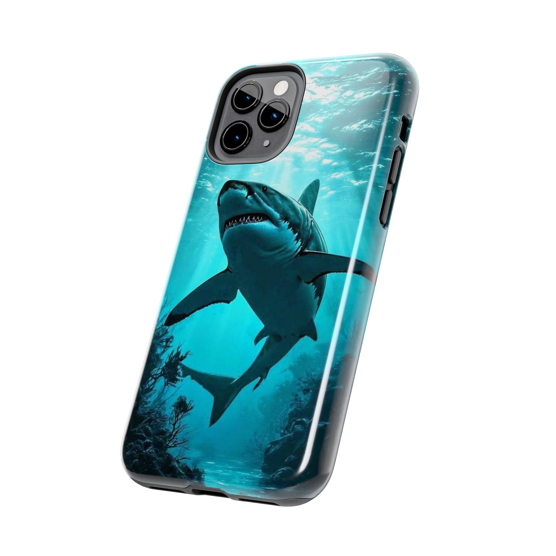 Killer Shark Theme Phone Cases for iPhones & Samsung Phones