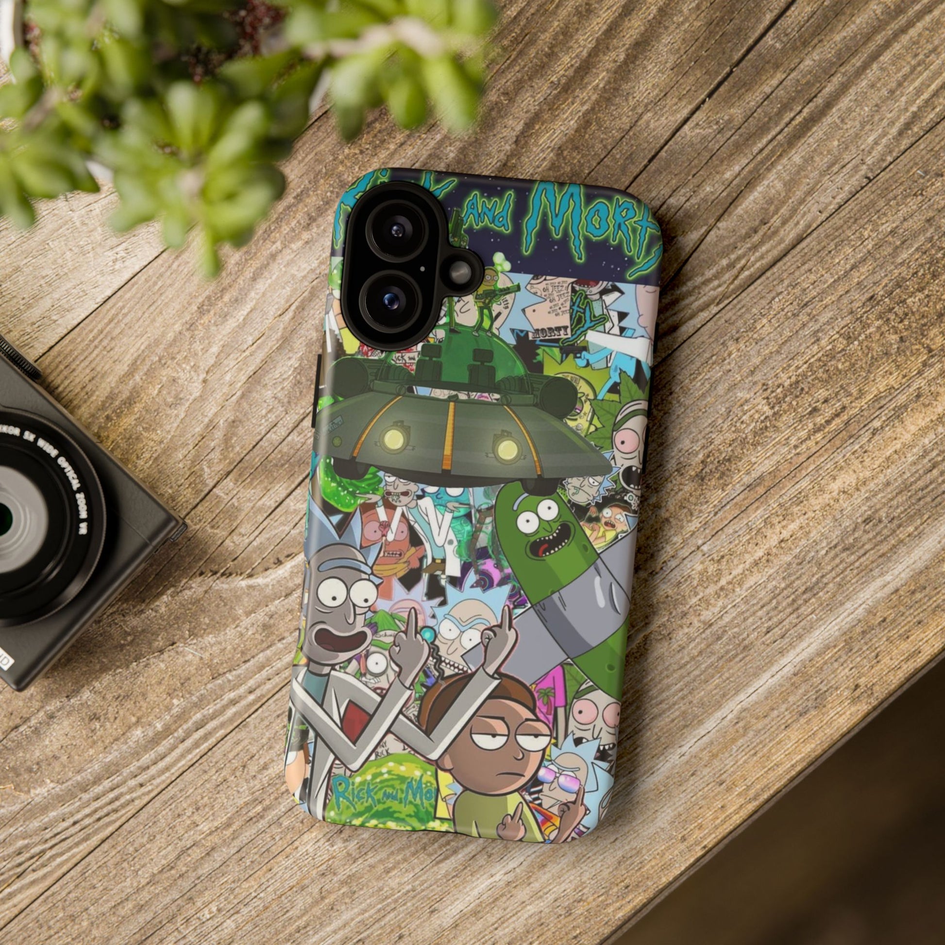Rick and Morty Phone Case, Tough Cases for iPhones, Samsung, and Pixel