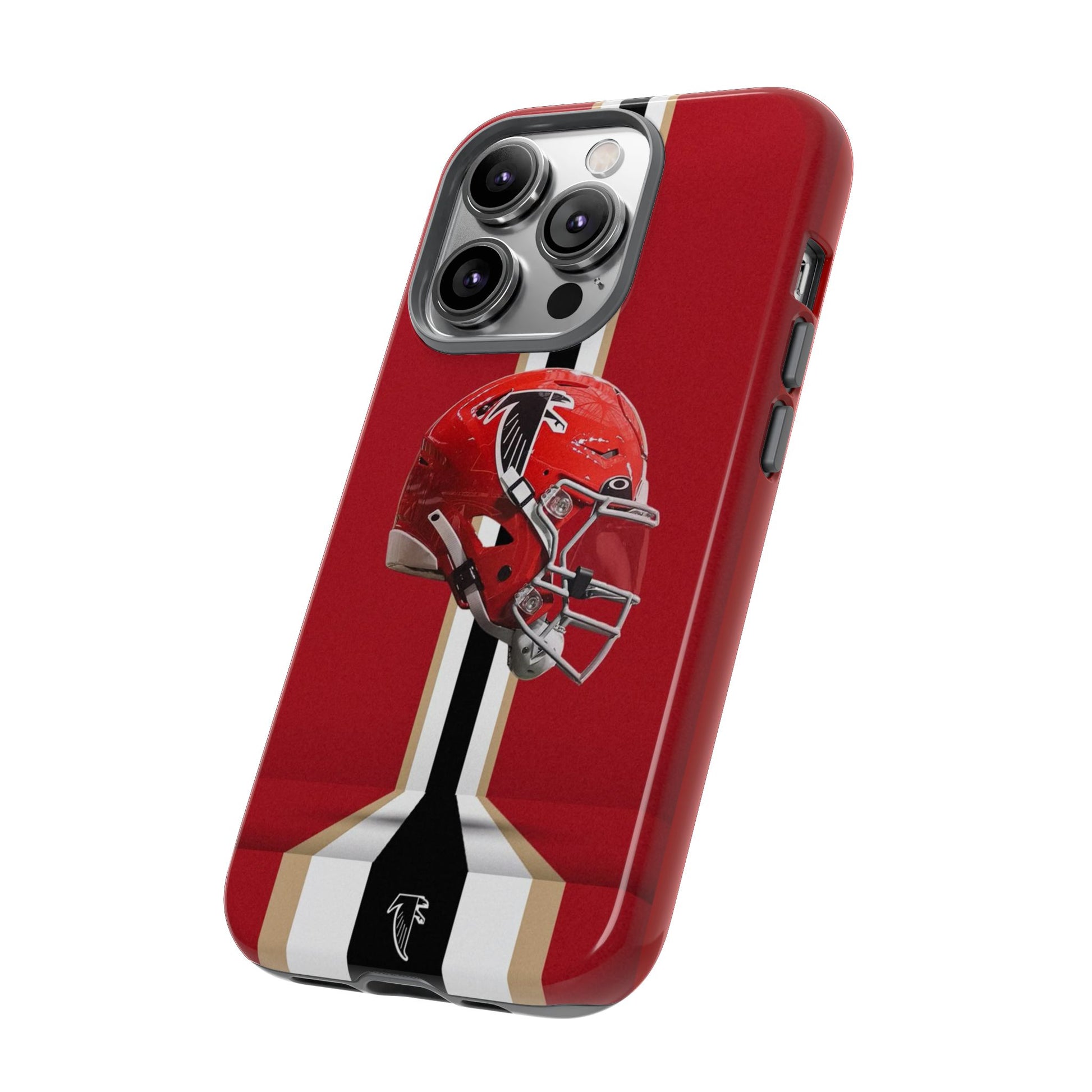 Atlanta Falcons Football Helmet Logo Tough Cases for iPhones, Samsung, and Pixel