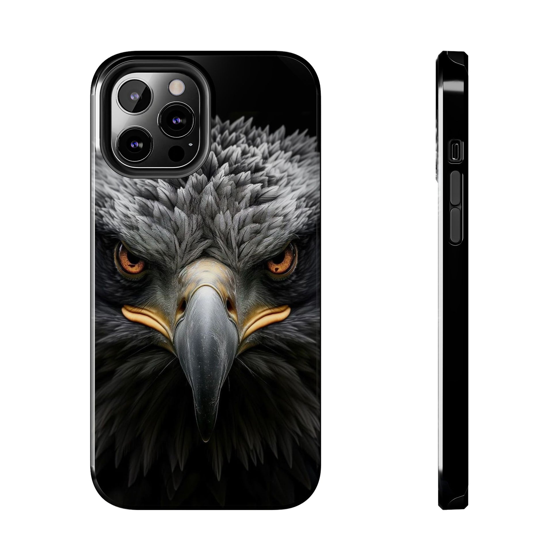 Mean Eagle Stare Theme Phone Cases for iPhones & Samsung Phones