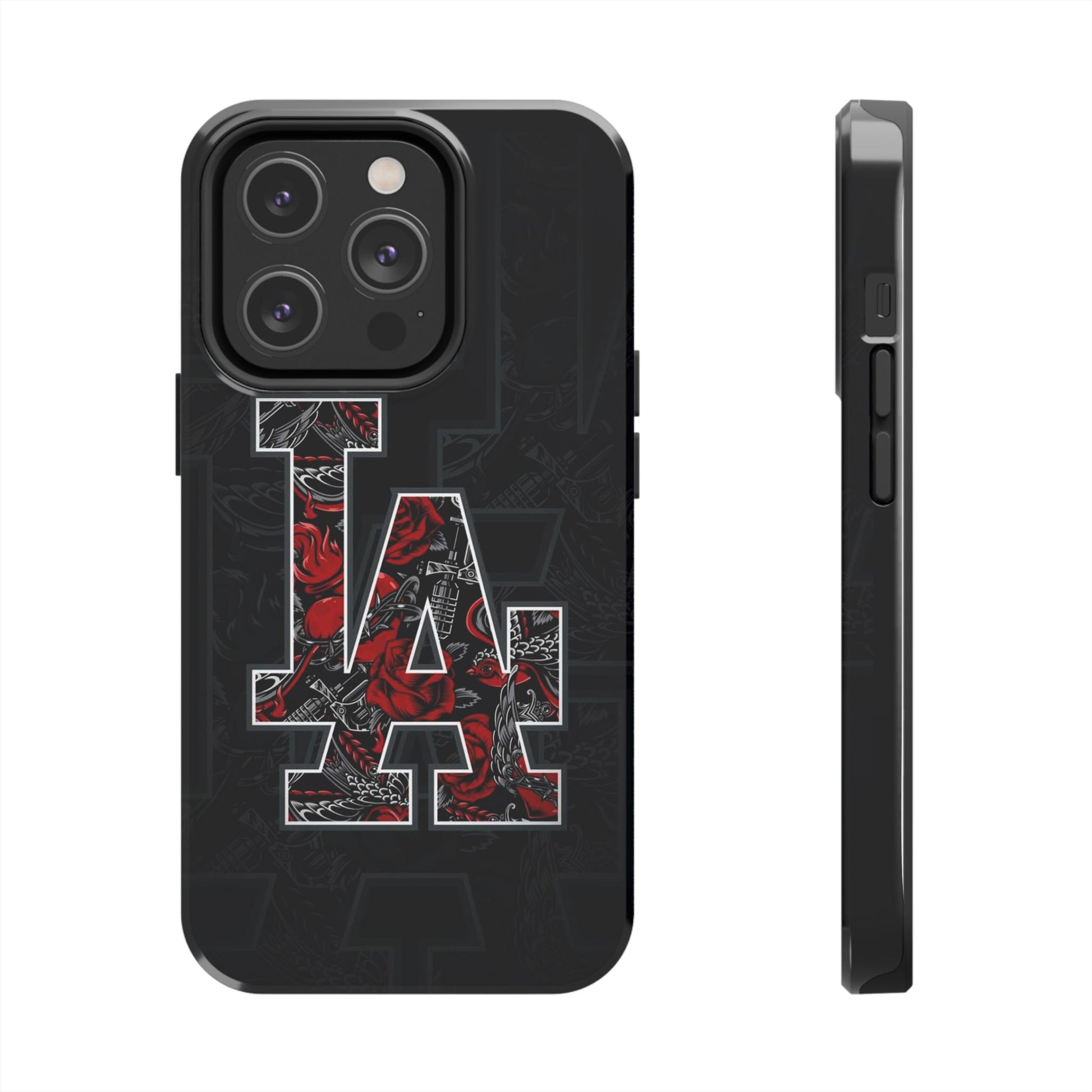 L.A.  Logo Art Inspired 2 Piece Iphone & Samsung Durable Phone Case