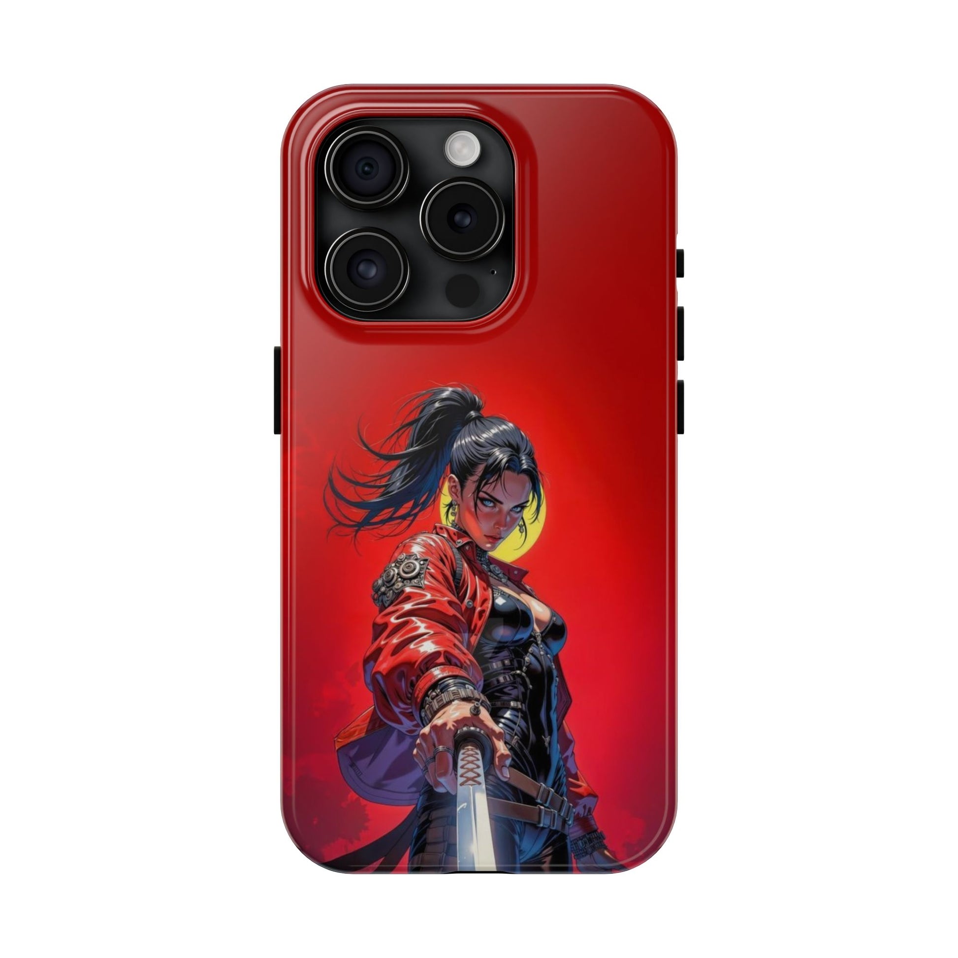 Ninja Girl Anime Inspired Phone Cases for Iphones & Samsung Phones