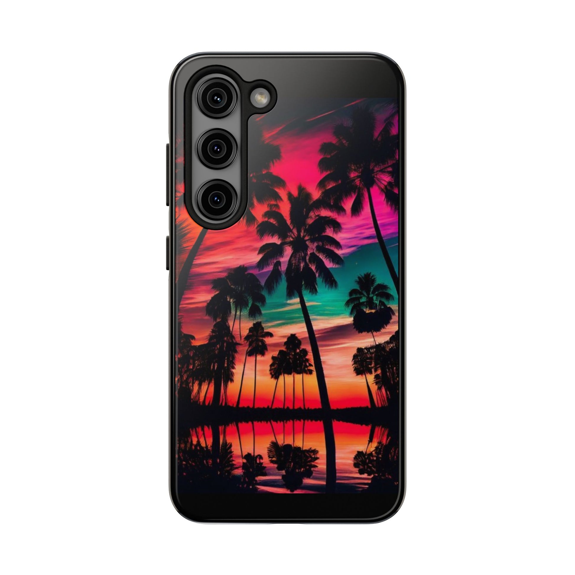 Beautiful Beach Sunset Landscape Phone Case for iPhone & Samsung Galaxy Phones