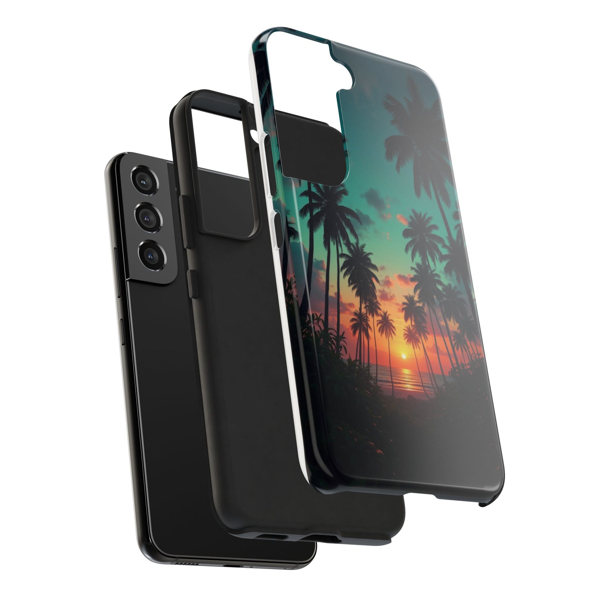 Beach Oasis Themed Tough Phone Cases for Iphones & Samsung Phones