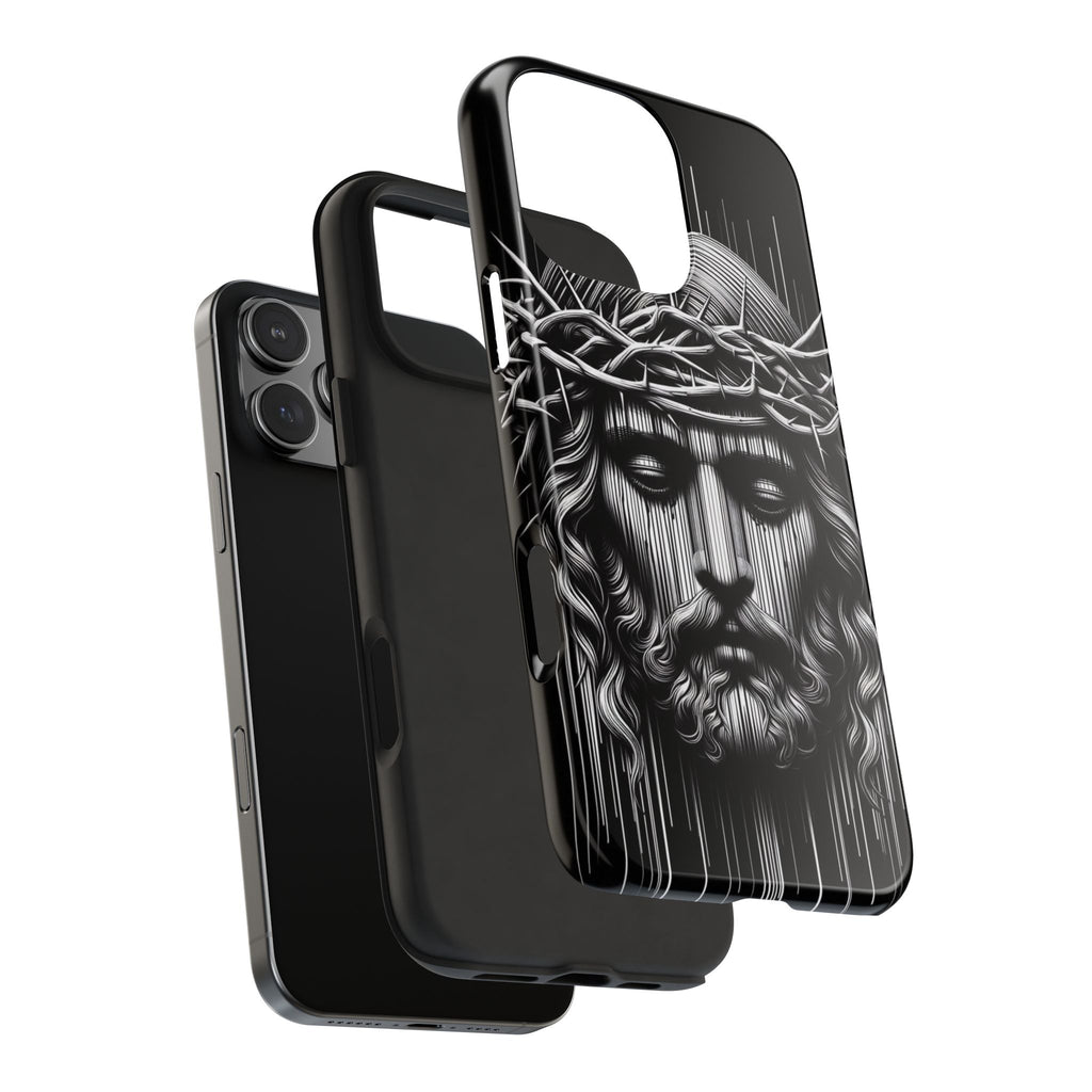 Jesus The King Crown Christian Phone Cases for iPhones & Samsung Phones