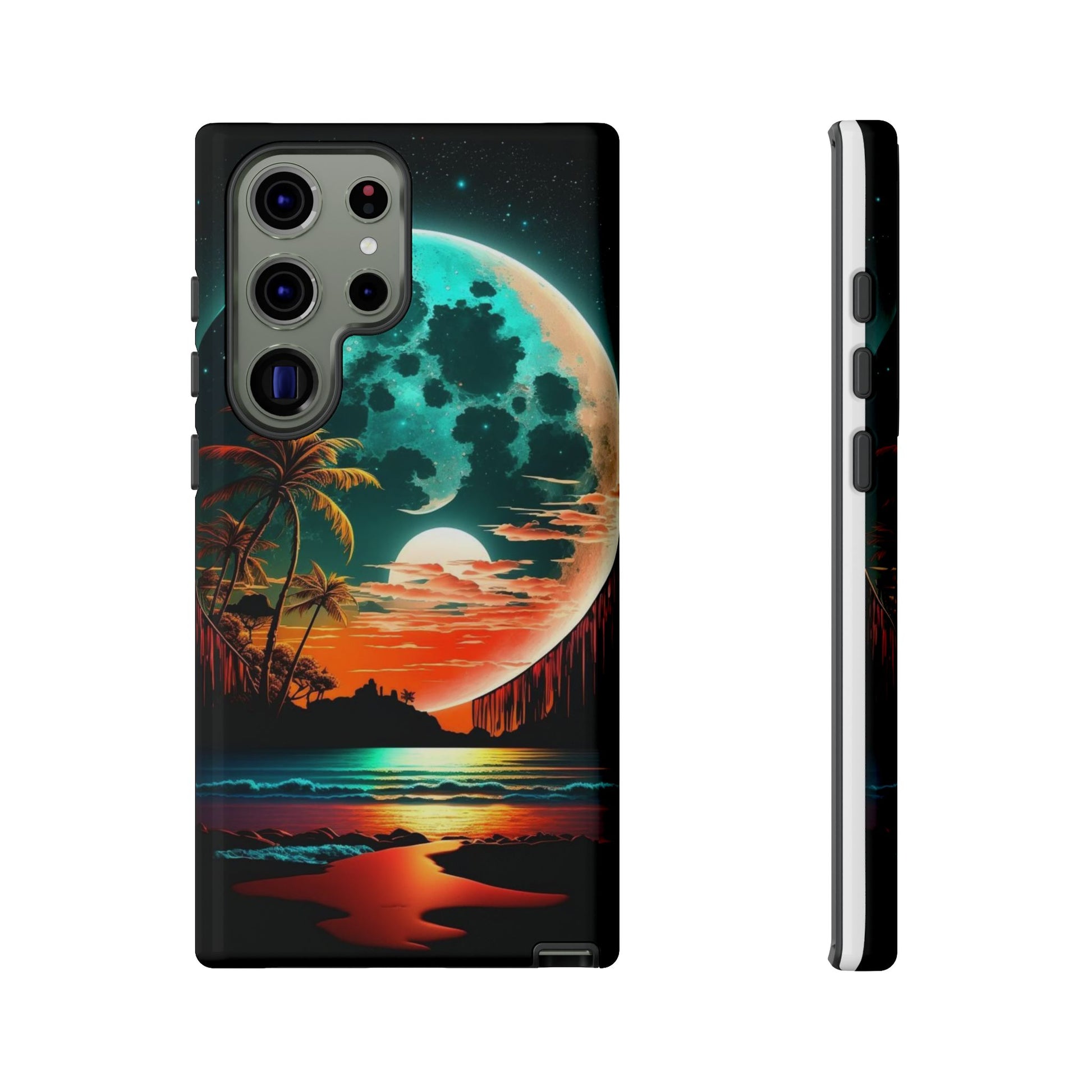Fantasy Beach Sunset Landscape Phone Case for iPhone, Samsung Galaxy, & Pixel Phones