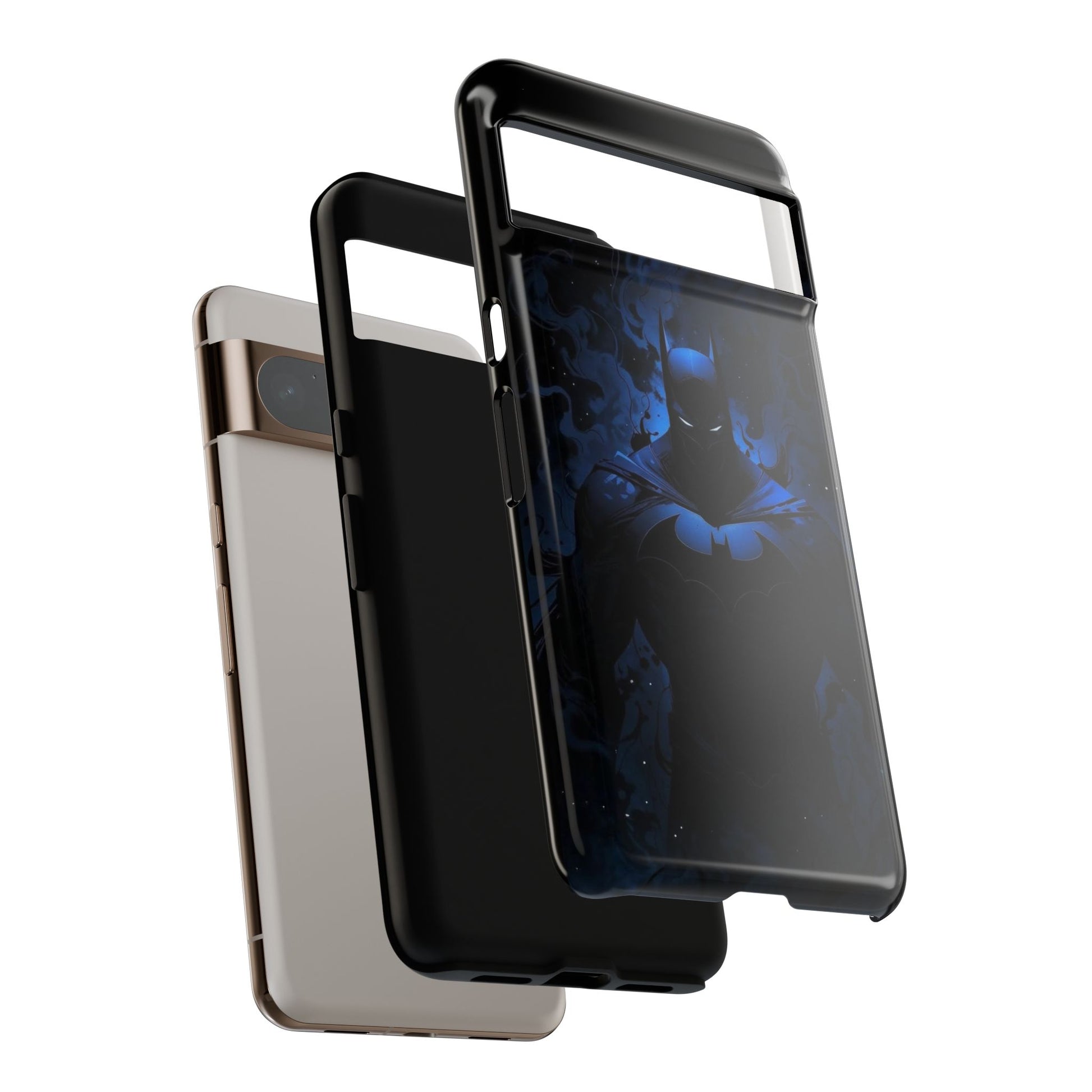 Dark Knight Batman Tough Cases for iPhones, Samsung, and Pixel