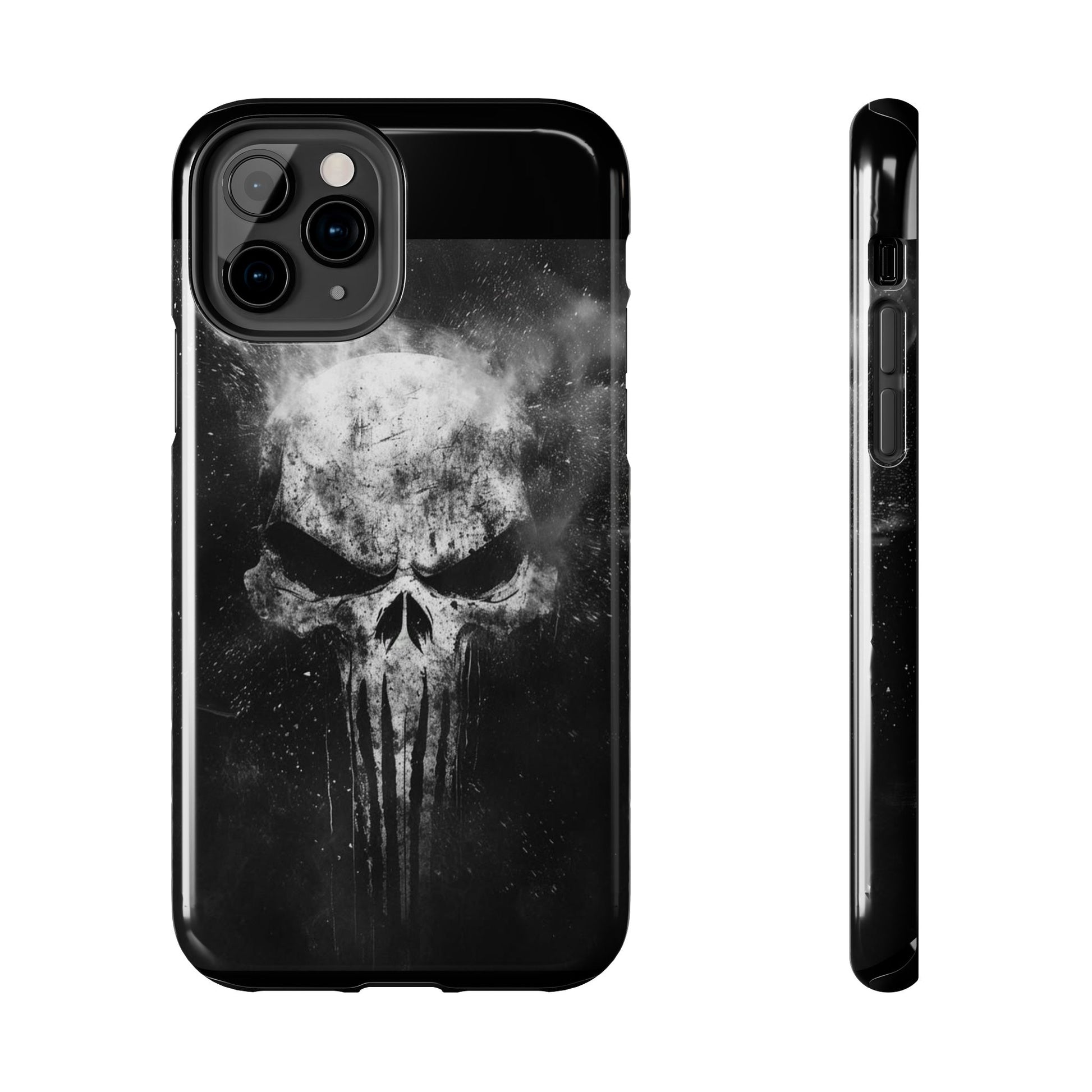 Smoking Skull Theme Phone Case for iPhone & Samsung Galaxy Phones