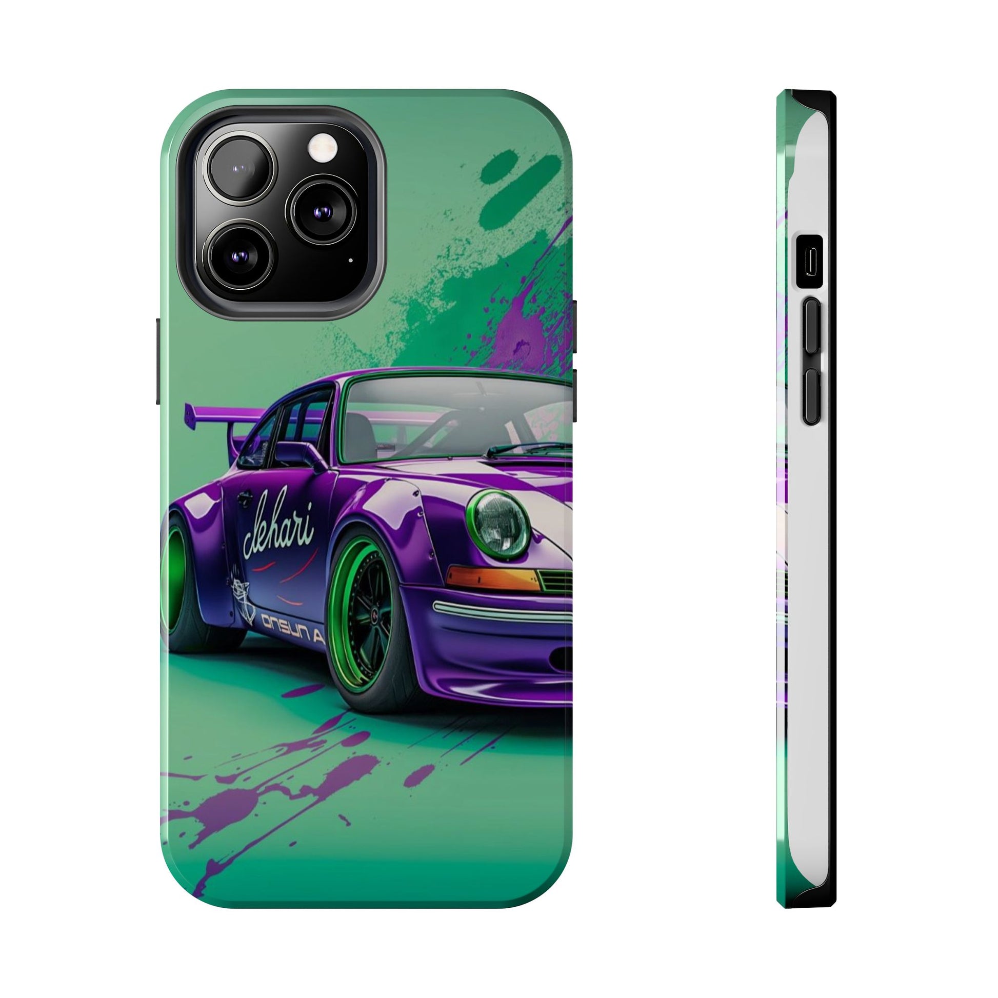 Purple 911 Carerra GT Theme Phone Case for iPhone & Samsung Galaxy Phones