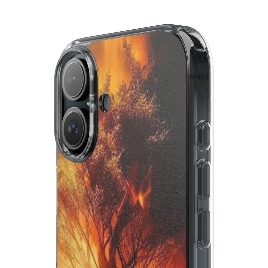 Phone Case, I Am Who I Am Bible Verse Clear Case for Iphone Samsung, Religious