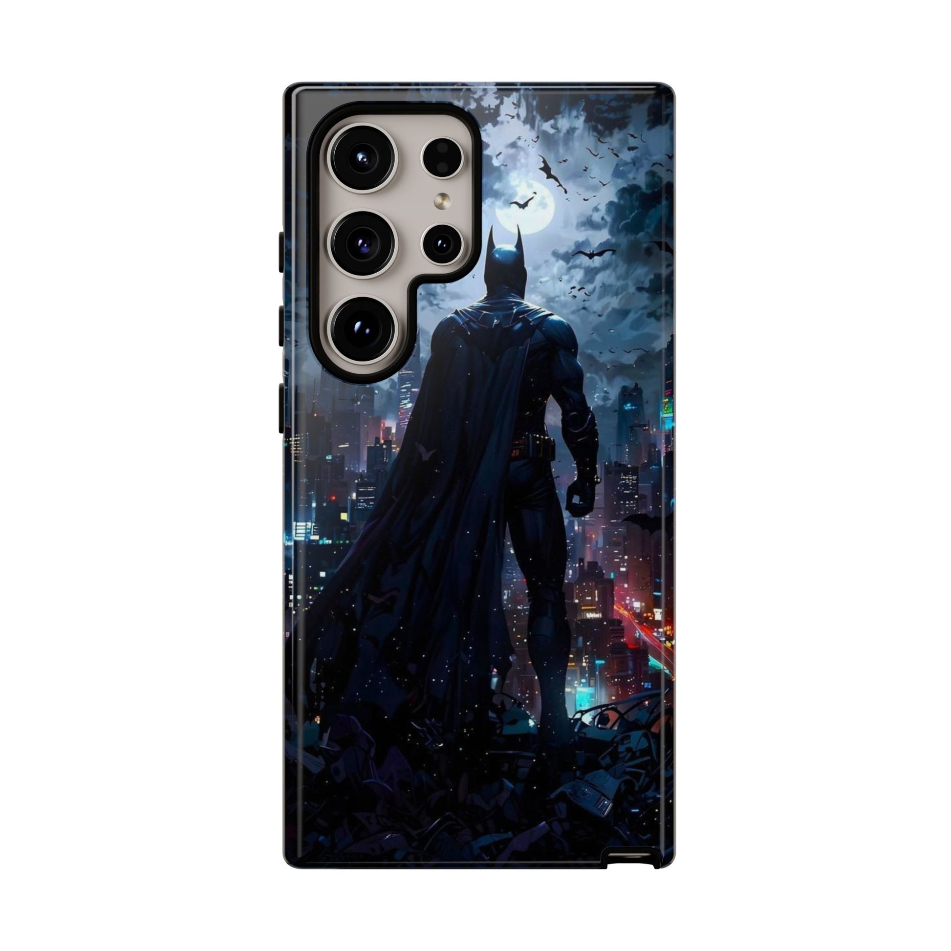 Gotham City Batman Tough Cases for iPhones, Samsung, and Pixel