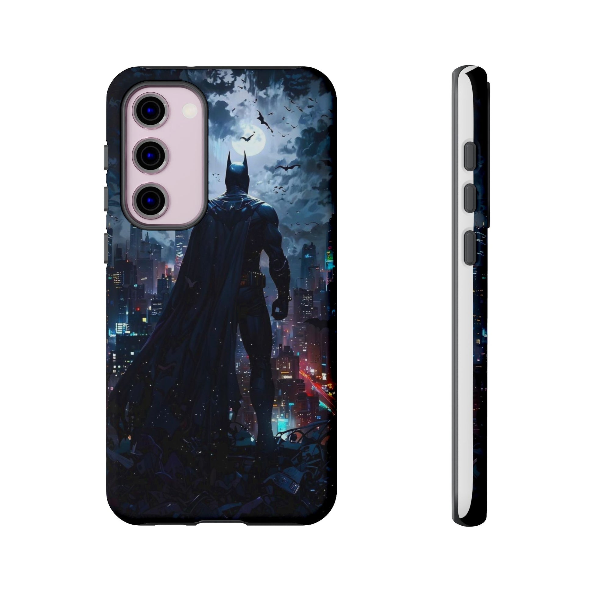 Gotham City Batman Tough Cases for iPhones, Samsung, and Pixel