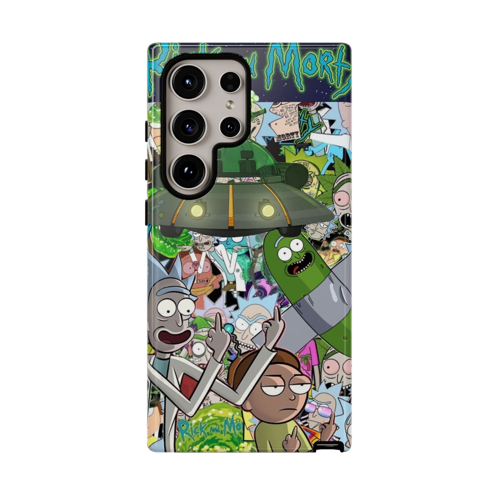 Rick and Morty Phone Case, Tough Cases for iPhones, Samsung, and Pixel