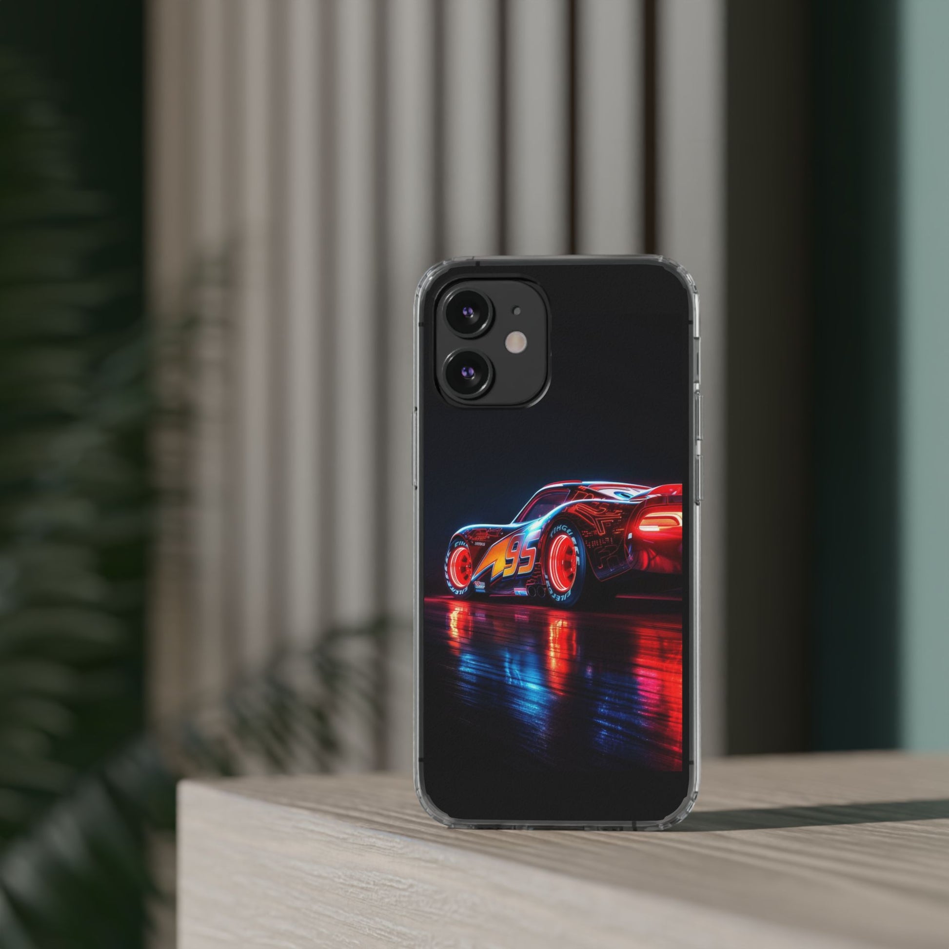 Lightning McQueen Themed Sports car Iphone, Samsung case