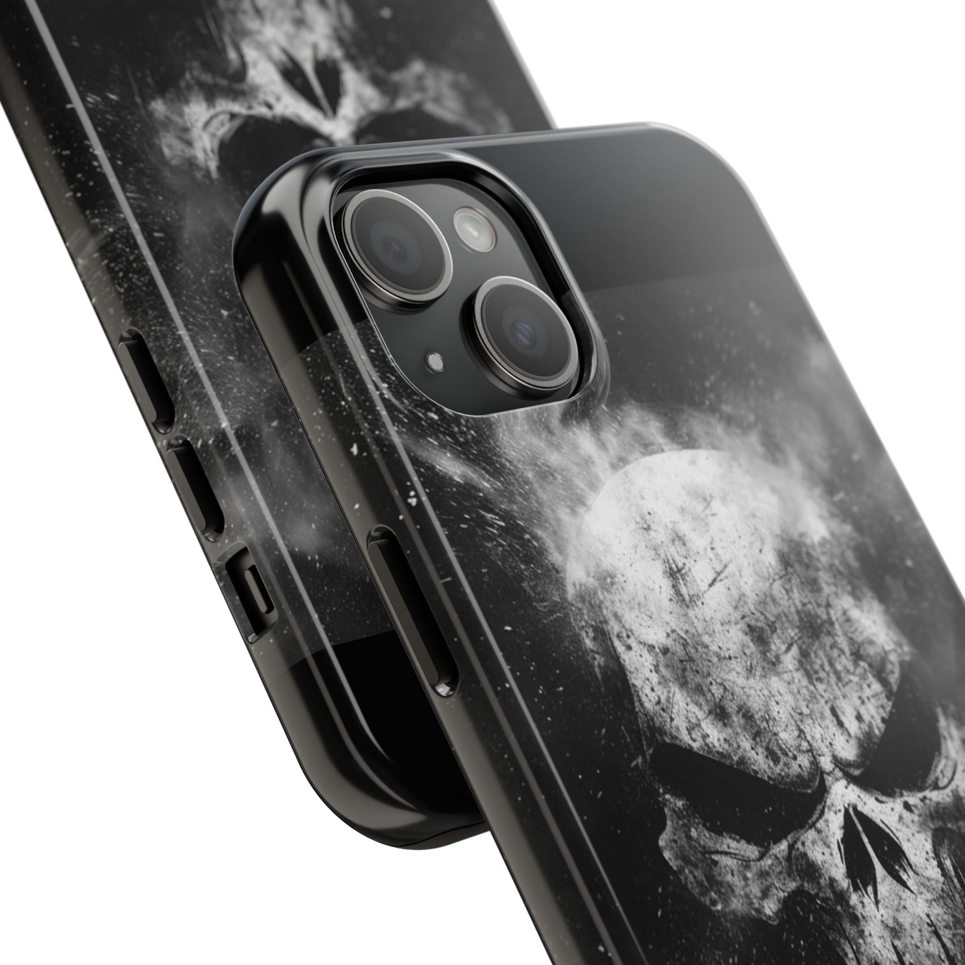 Smoking Skull Theme Phone Case for iPhone & Samsung Galaxy Phones