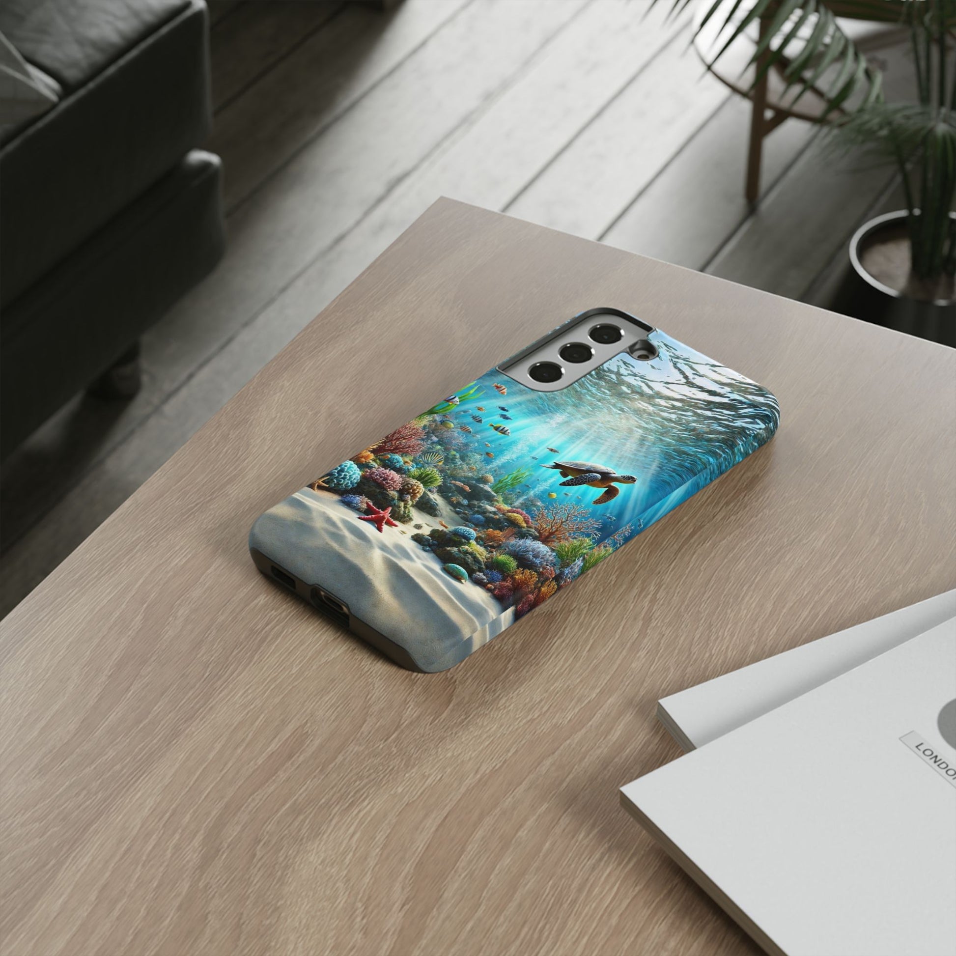 Under Sea Landscape Tough Cases for iPhones, Samsung, and Pixel