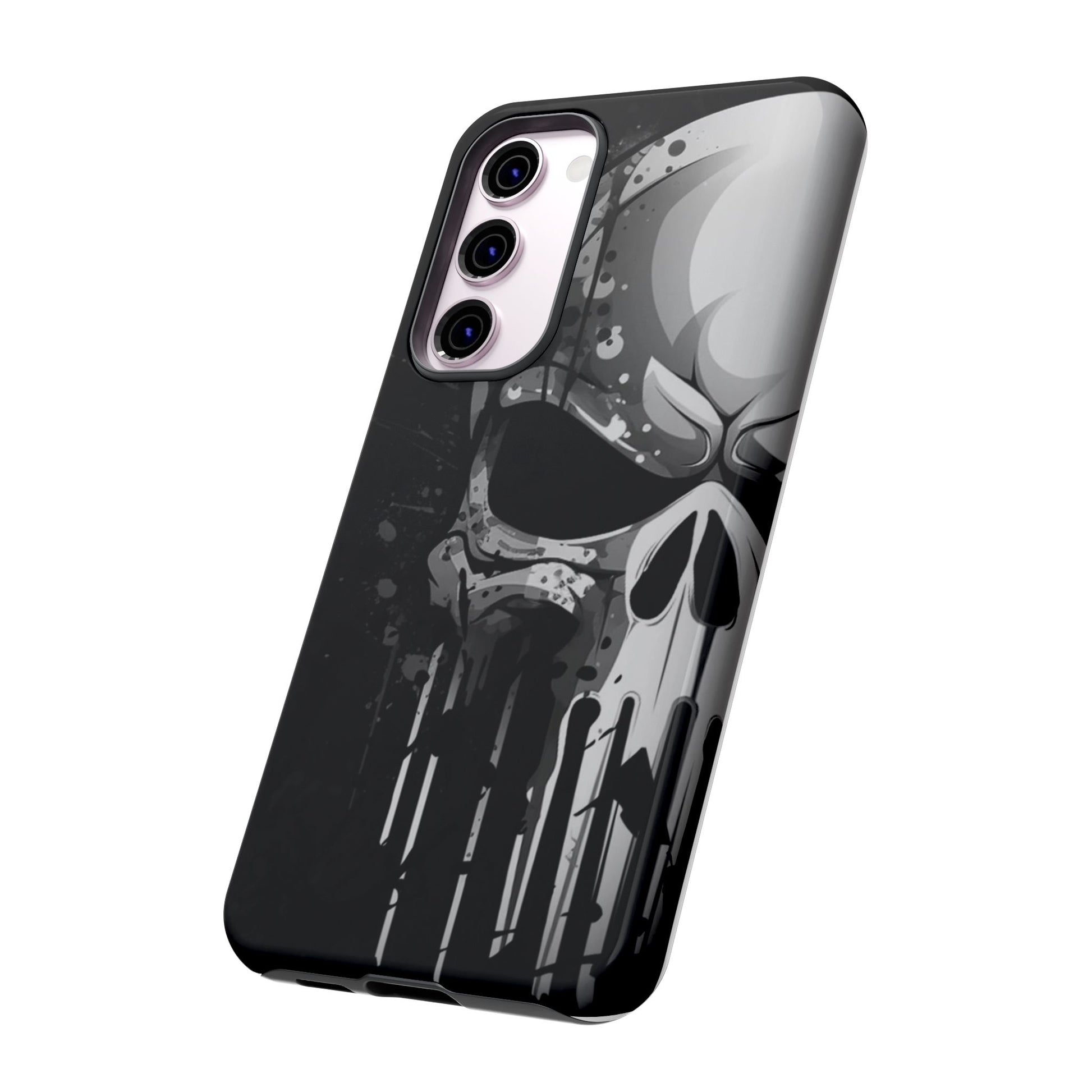 Punisher Skull Tough Cases for iPhones, Samsung, and Pixel