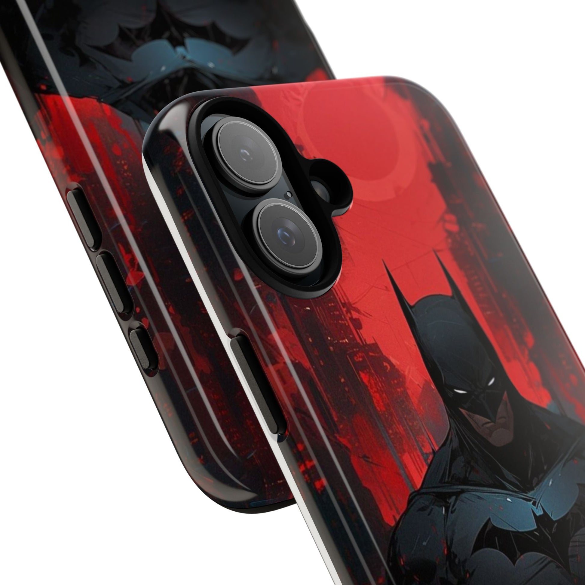 The Dark Knight Batman Tough Cases for iPhones, Samsung, and Pixel