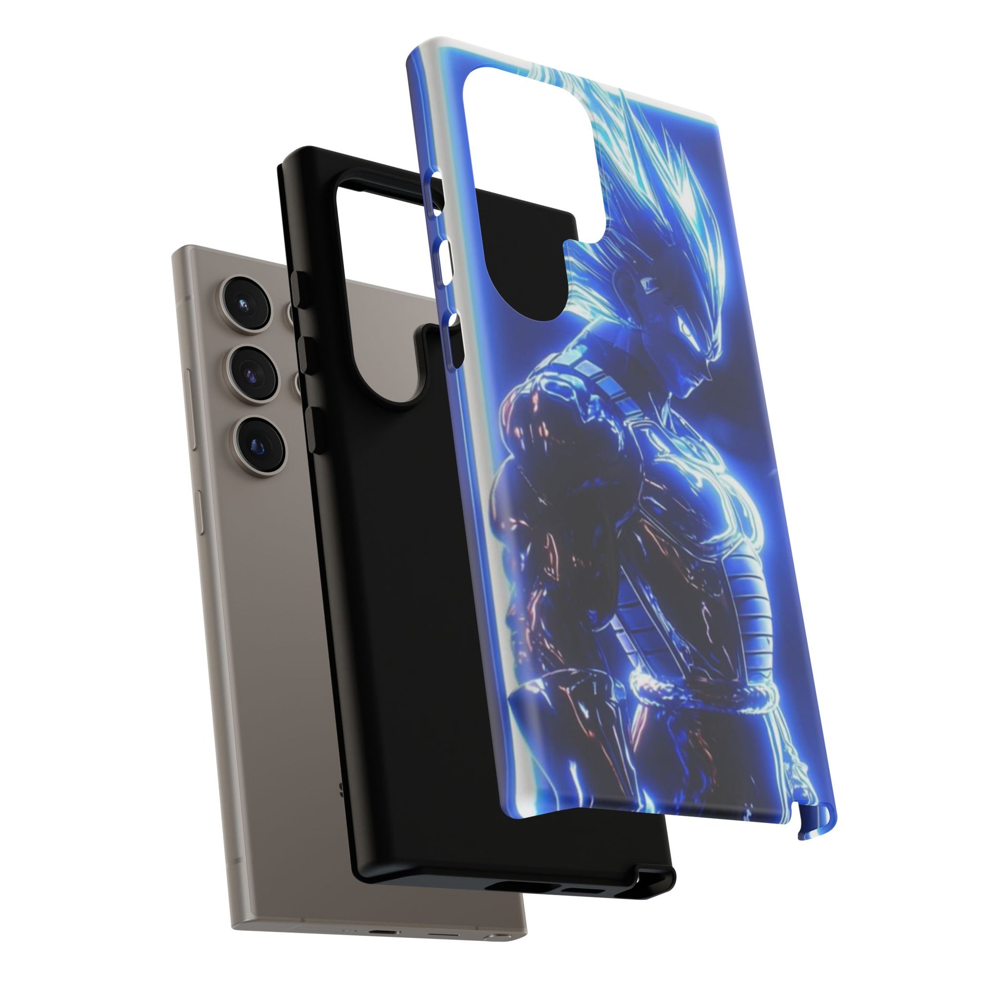 Anime Dragon Ball Z Super Saiyan Tough Cases for iPhones, Samsung, and Pixel