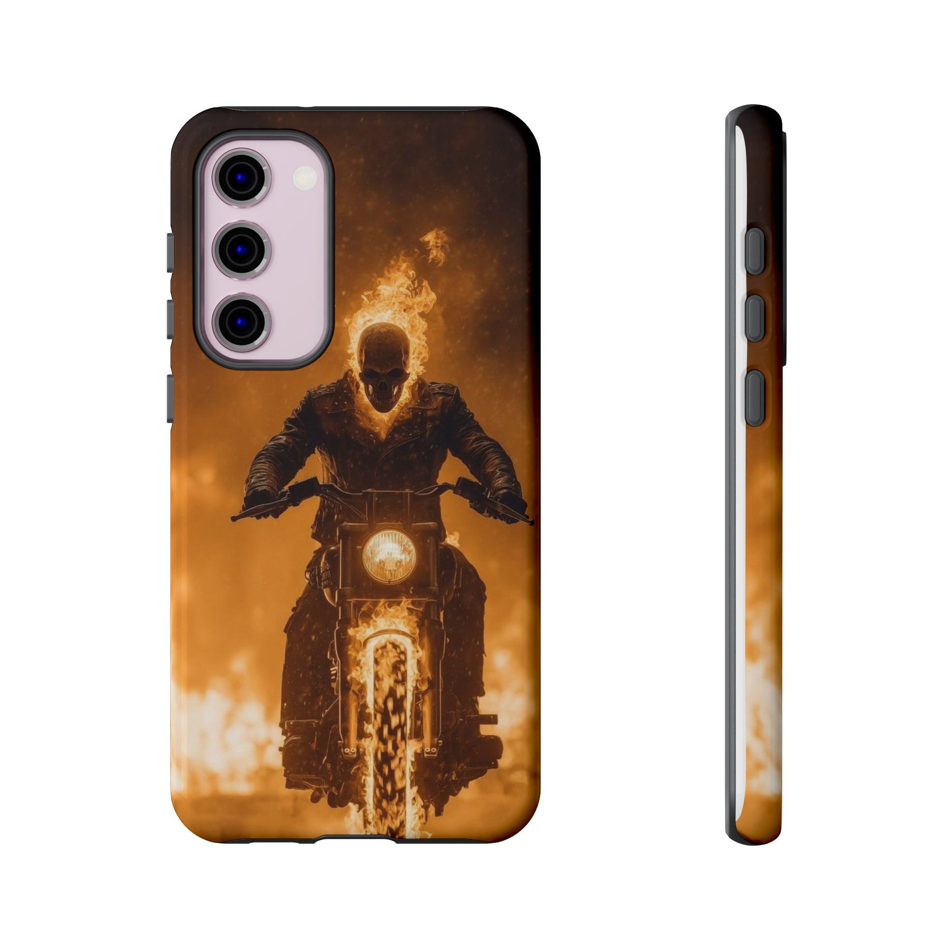 Marvel's Ghostrider Tough Cases for iPhones, Samsung, and Pixel