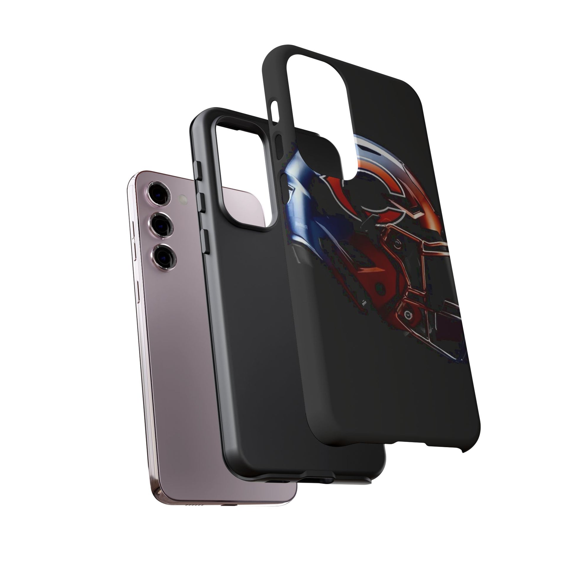 Football Helmet Chicago Bears Phone Case, Tough Cases for iPhones, Samsung, and Pixel