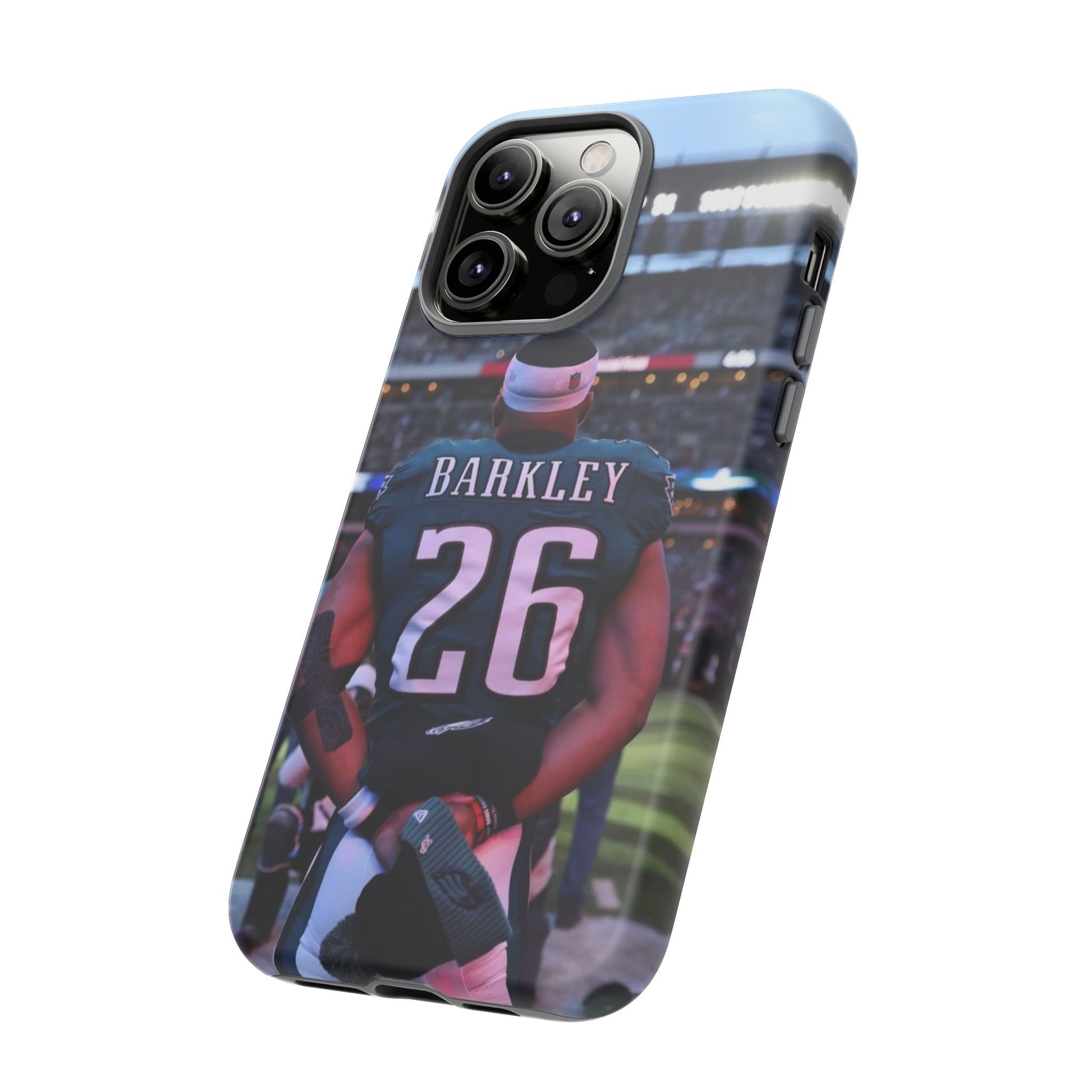 Eagles Football Saquon Barkley Tough Cases for iPhones, Samsung, and Pixel