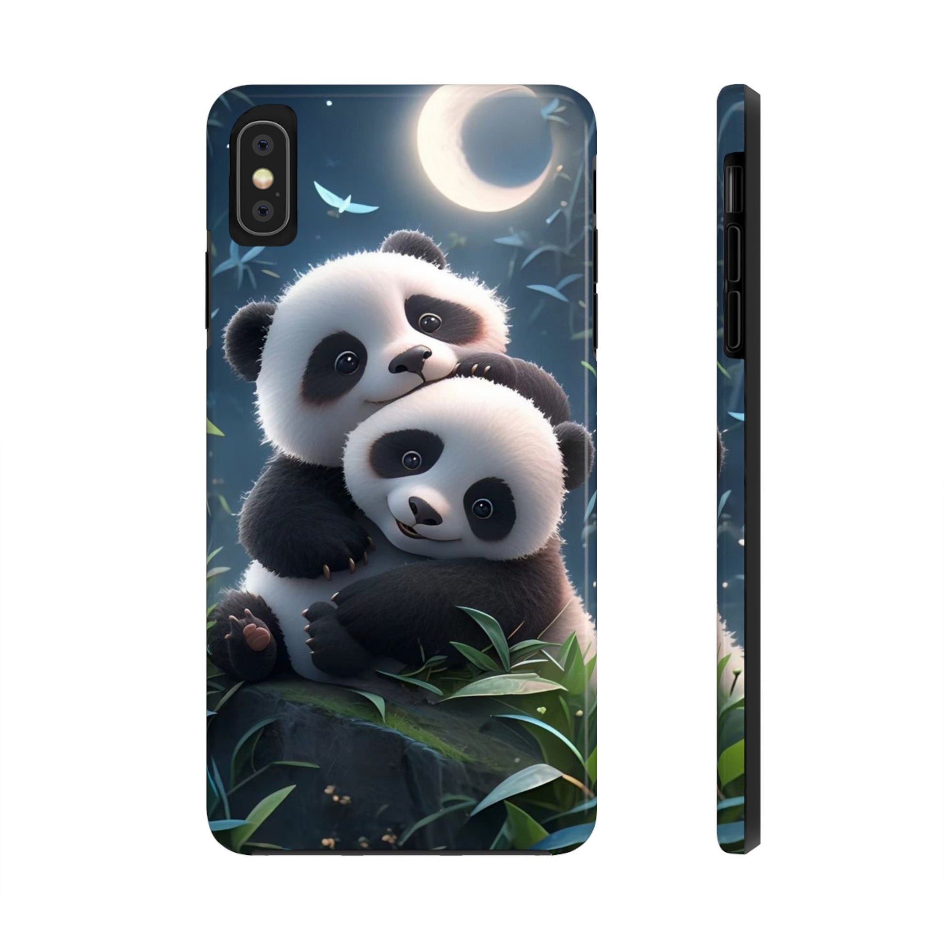 Hugging Pandas Theme Phone Cases for iPhones & Samsung Phones
