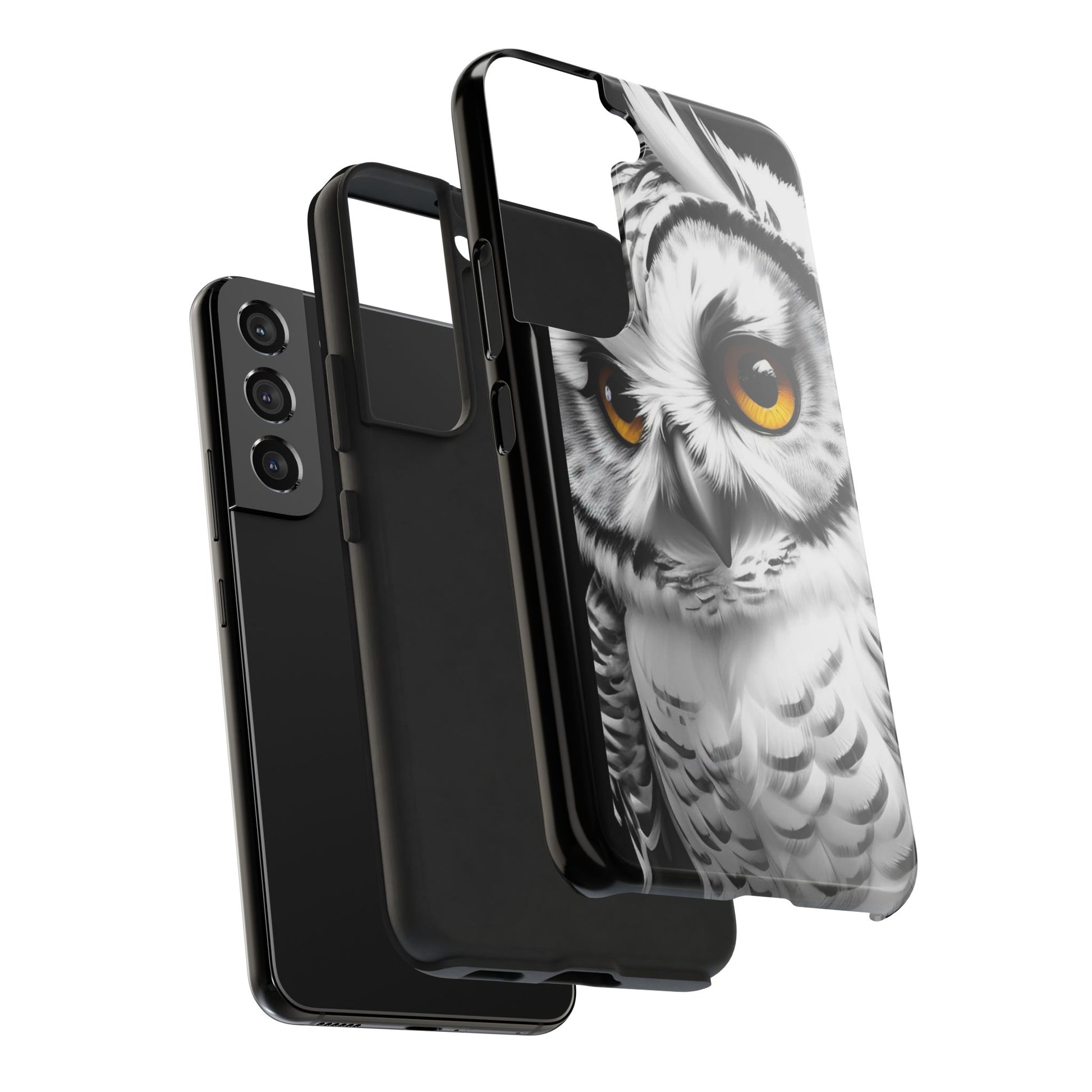 Snow Owl Phone Cases for iPhones & Samsung Phones