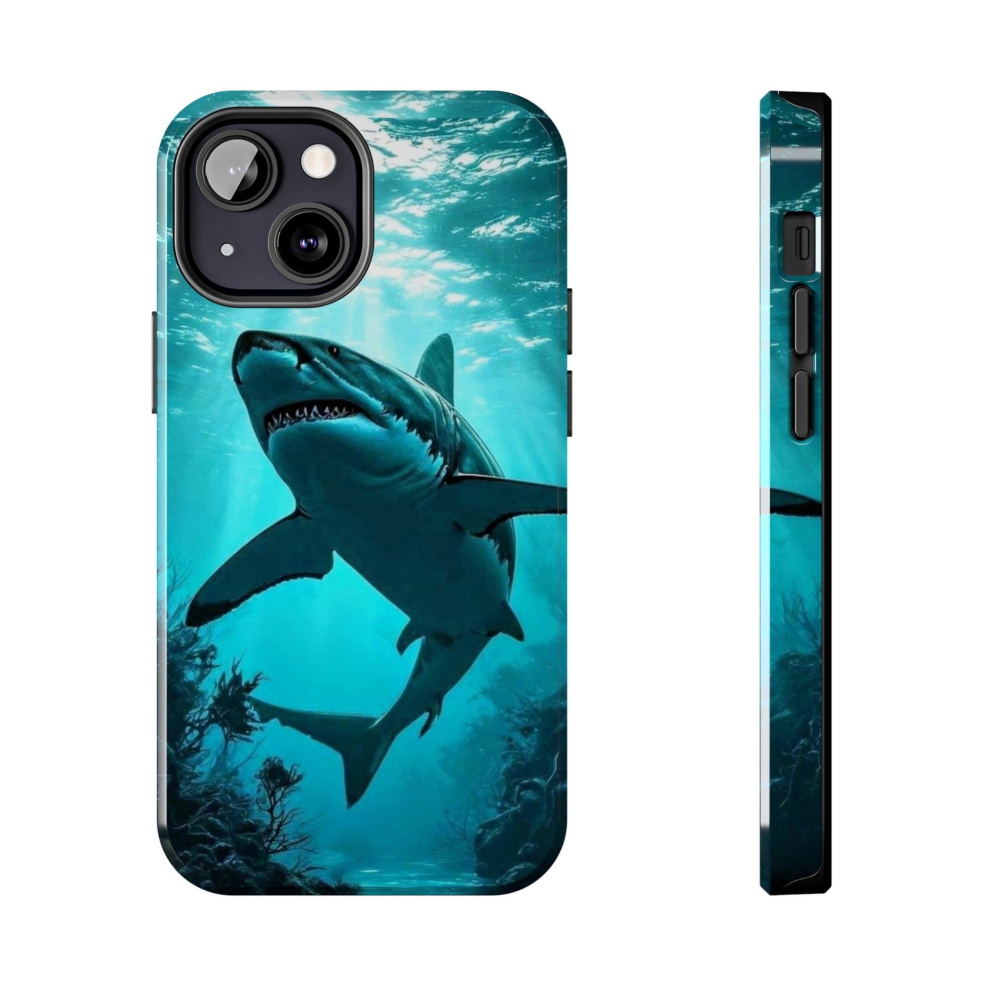 Killer Shark Theme Phone Cases for iPhones & Samsung Phones