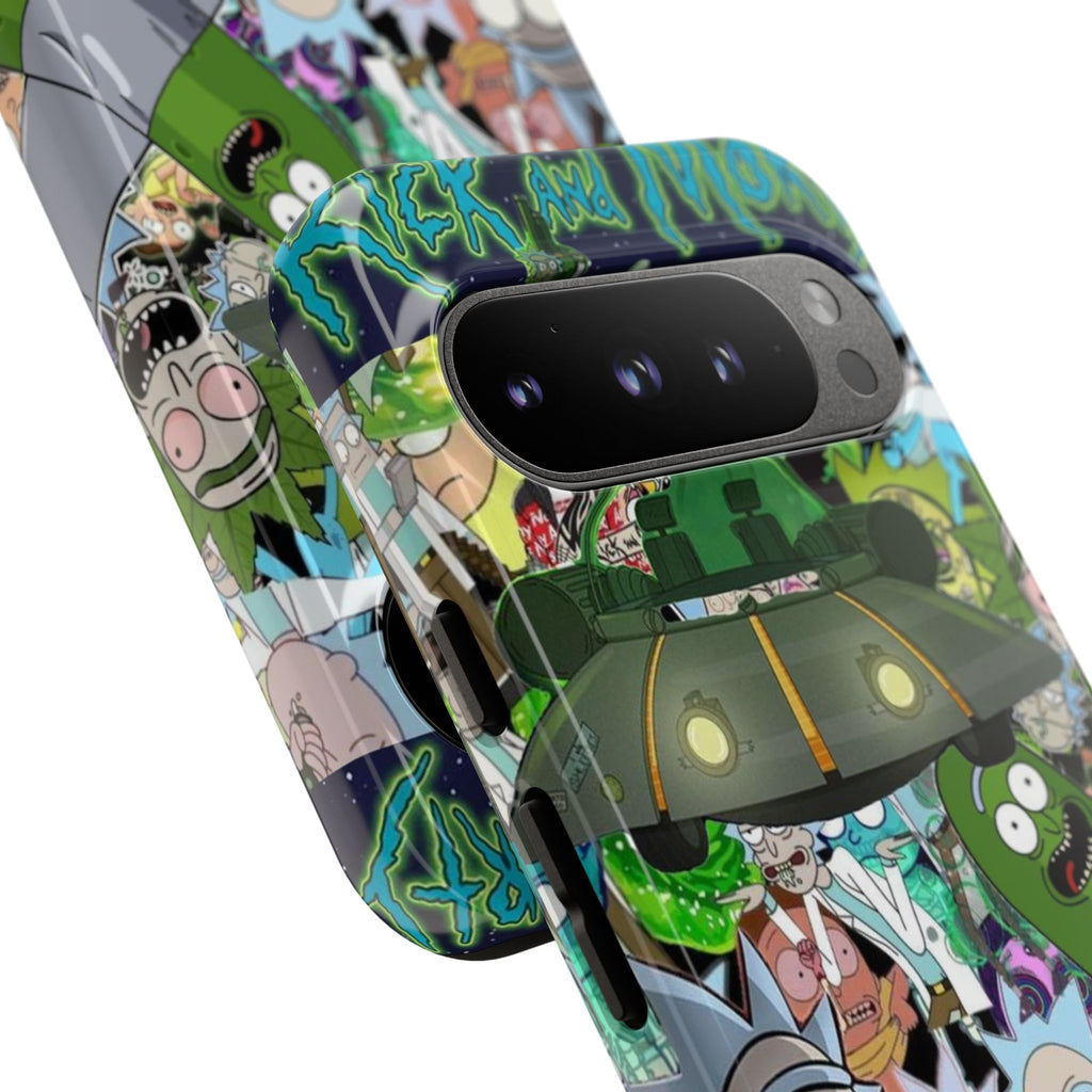 Rick and Morty Phone Case, Tough Cases for iPhones, Samsung, and Pixel