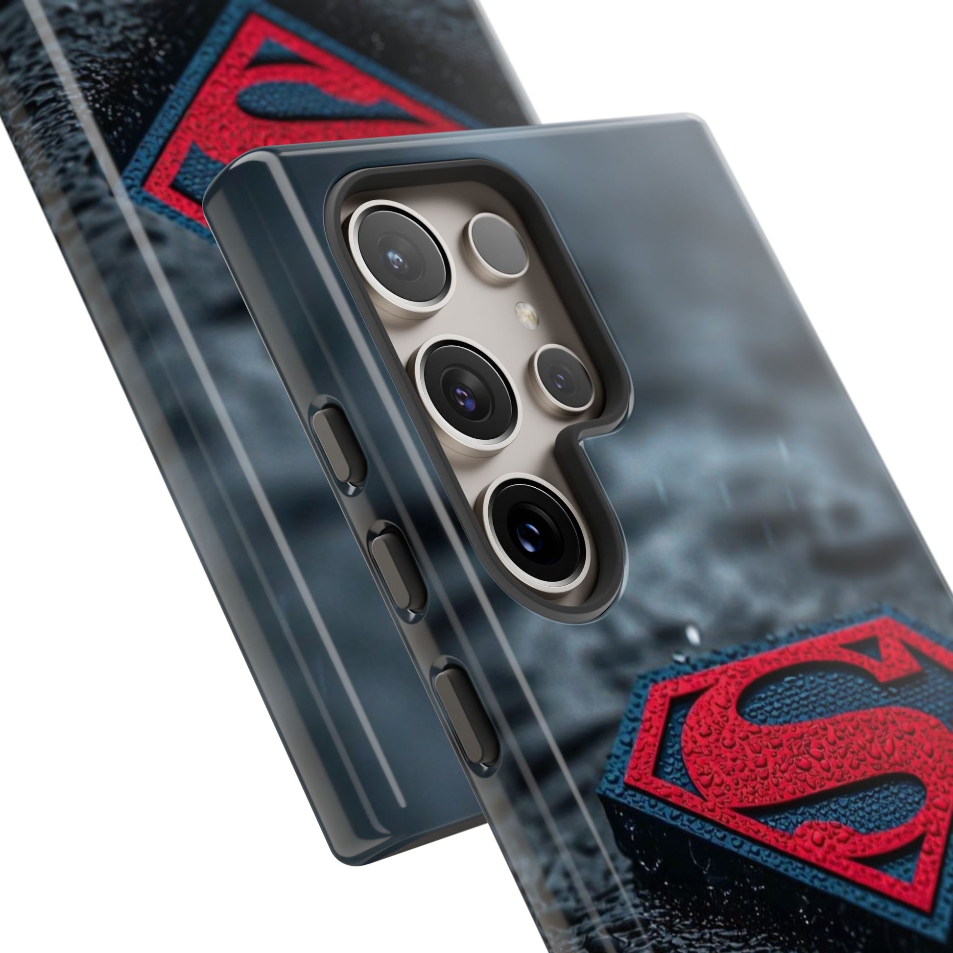 Superman Logo Tough Cases for iPhones, Samsung, and Pixel