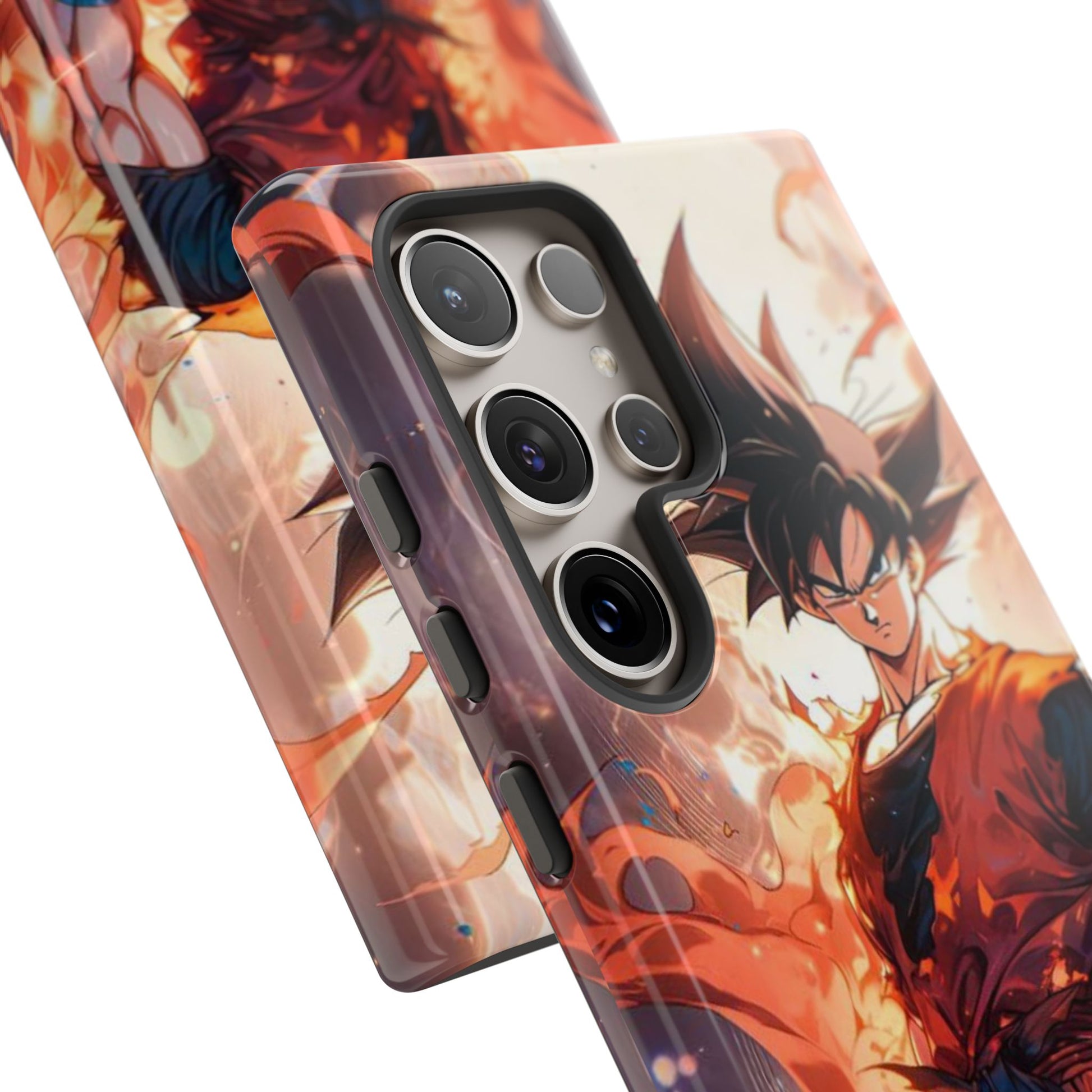Anime Manga Dragon Ball Z Goku Tough Cases for iPhones, Samsung, and Pixel