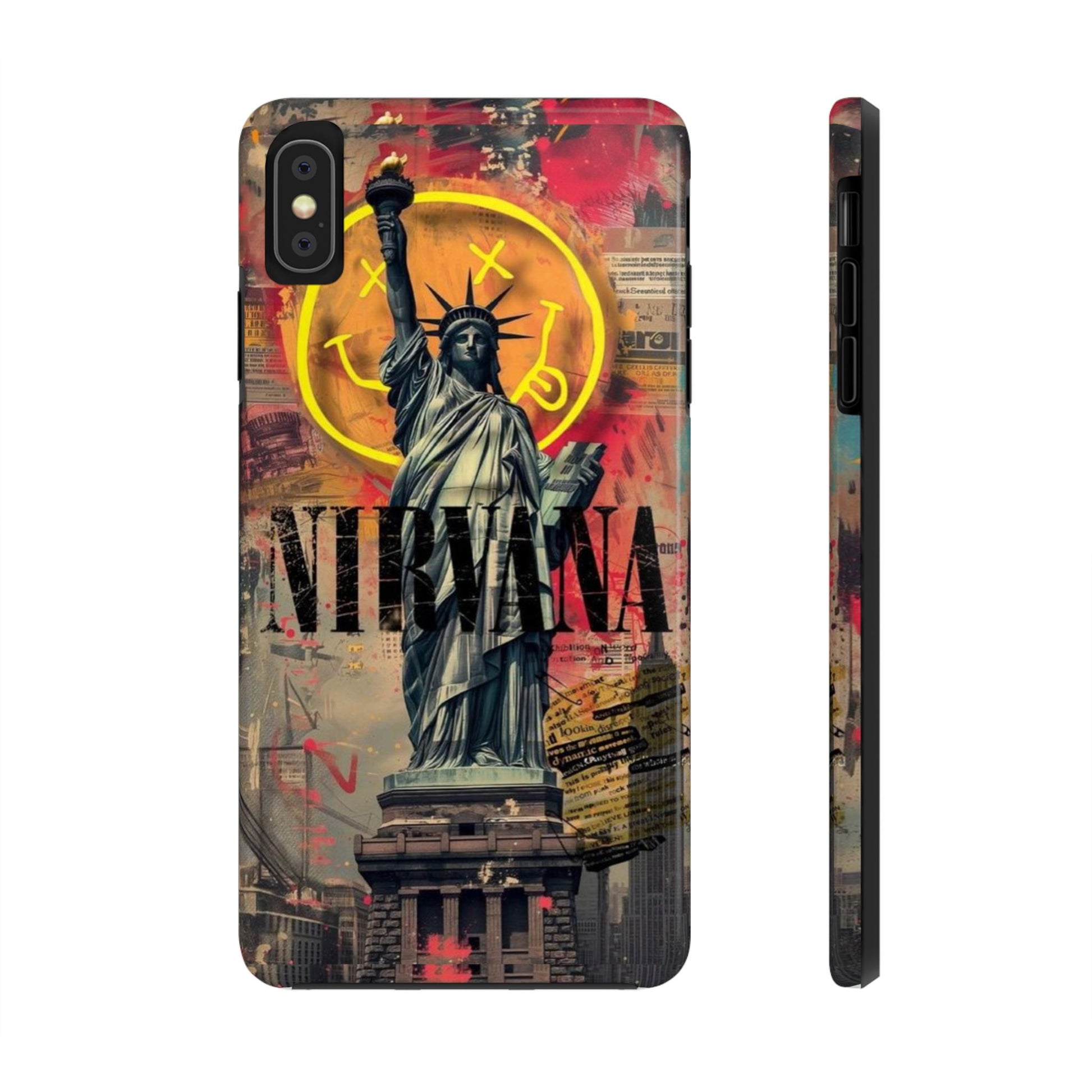 Classic Nirvana Phone Cases for Iphones & Samsung Phones Durable
