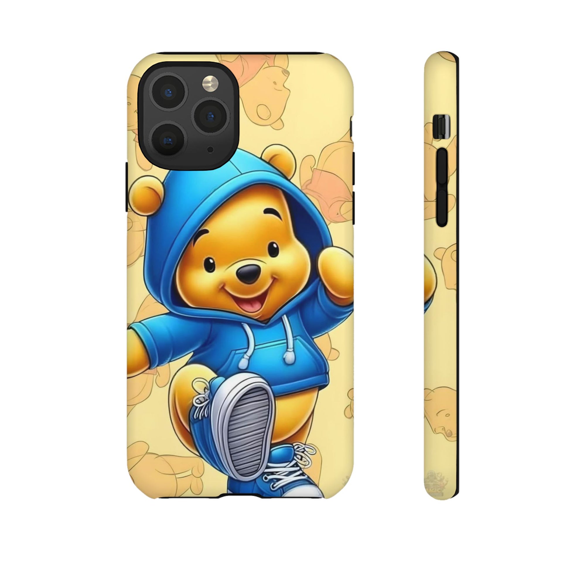 Cute Pooh Bear Phone Case, Tough Case