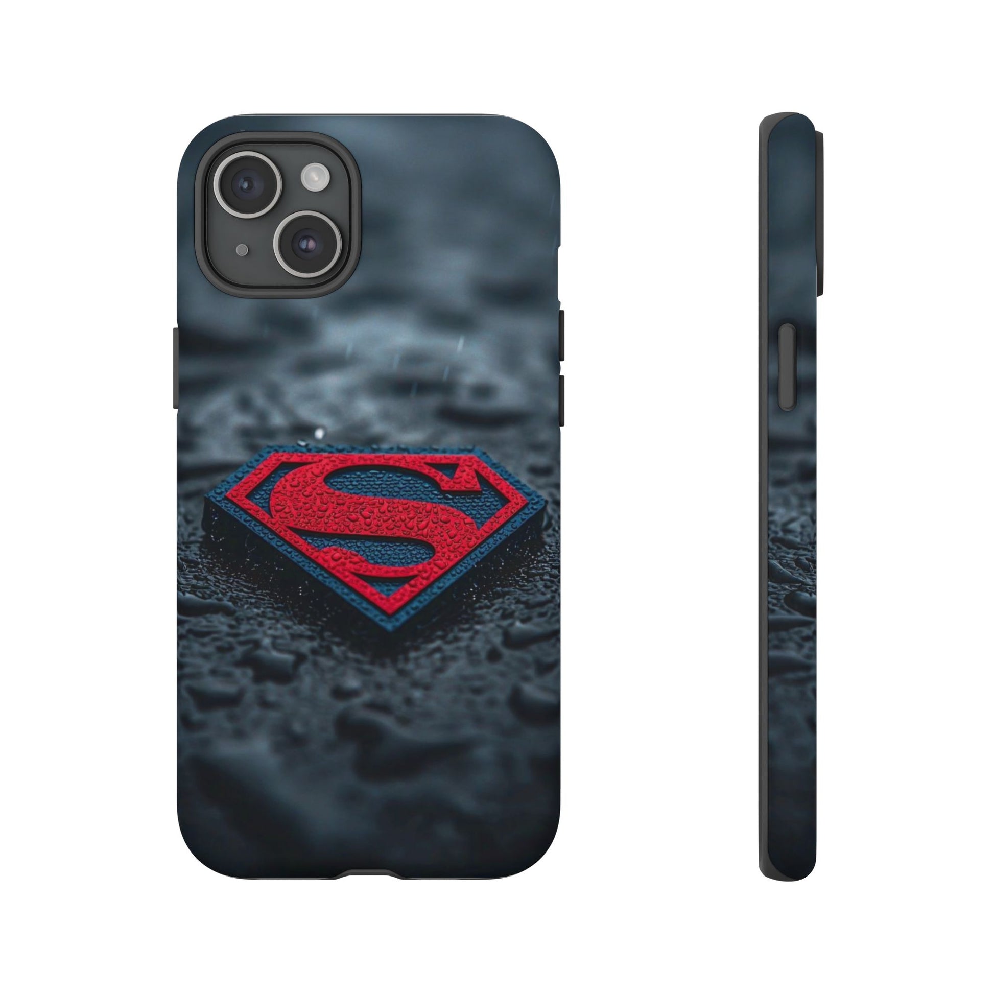 Superman Logo Tough Cases for iPhones, Samsung, and Pixel