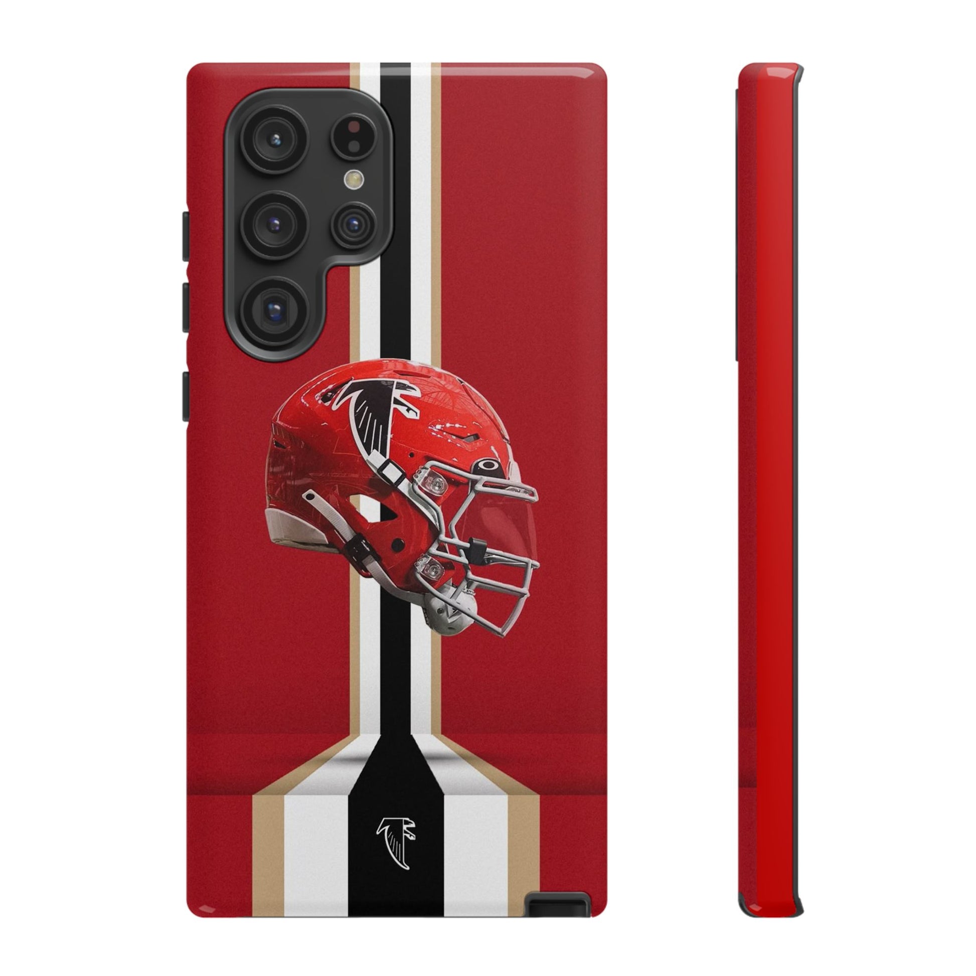 Atlanta Falcons Football Helmet Logo Tough Cases for iPhones, Samsung, and Pixel