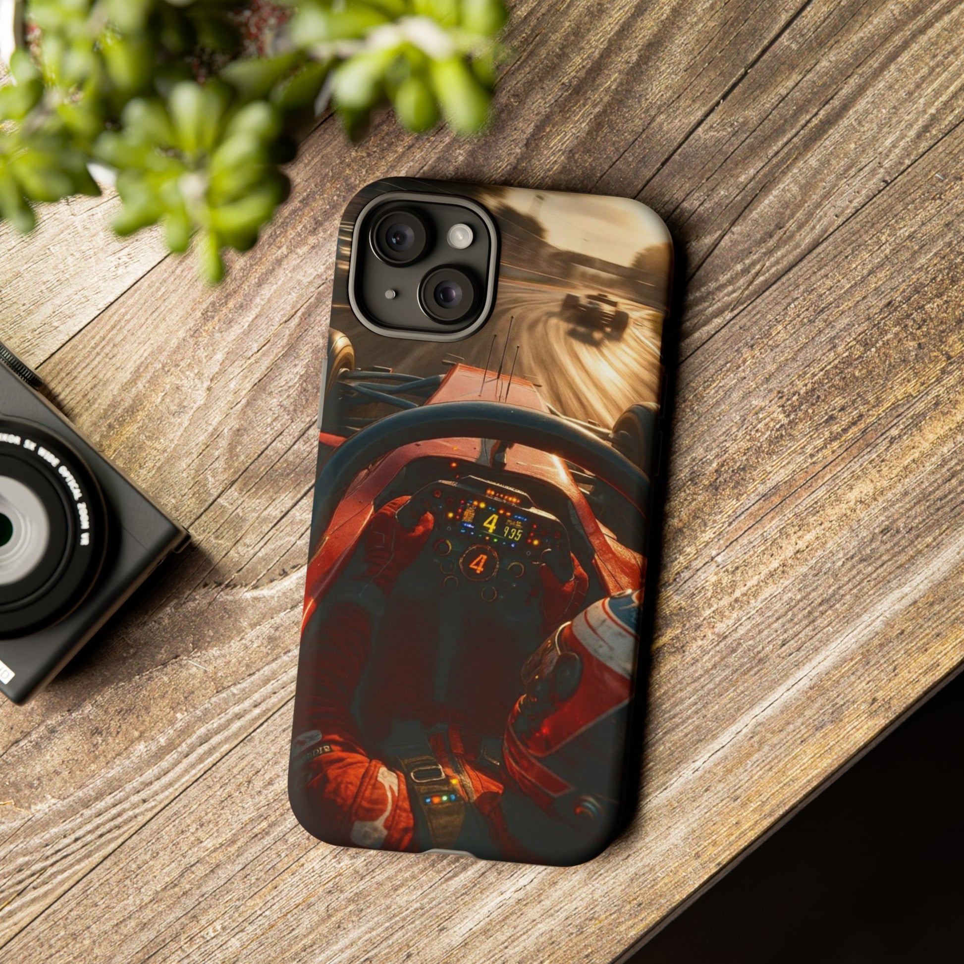 Formula 1 Cockpit Phone Case, Tough Cases for iPhones, Samsung, and Pixel