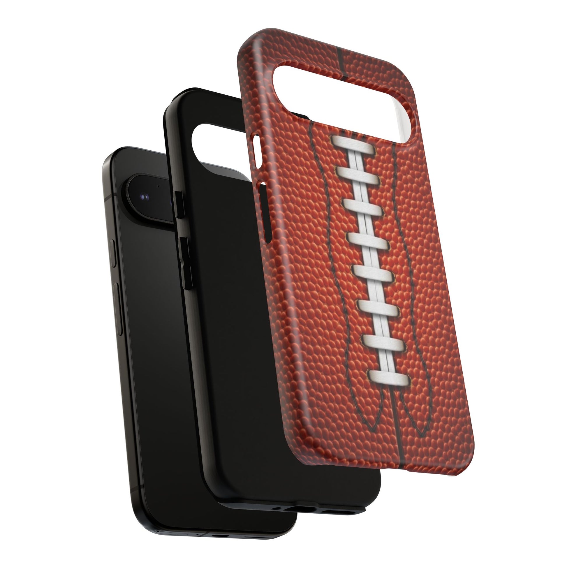 Football Pigskin Print Tough Cases for iPhones, Samsung, and Pixel