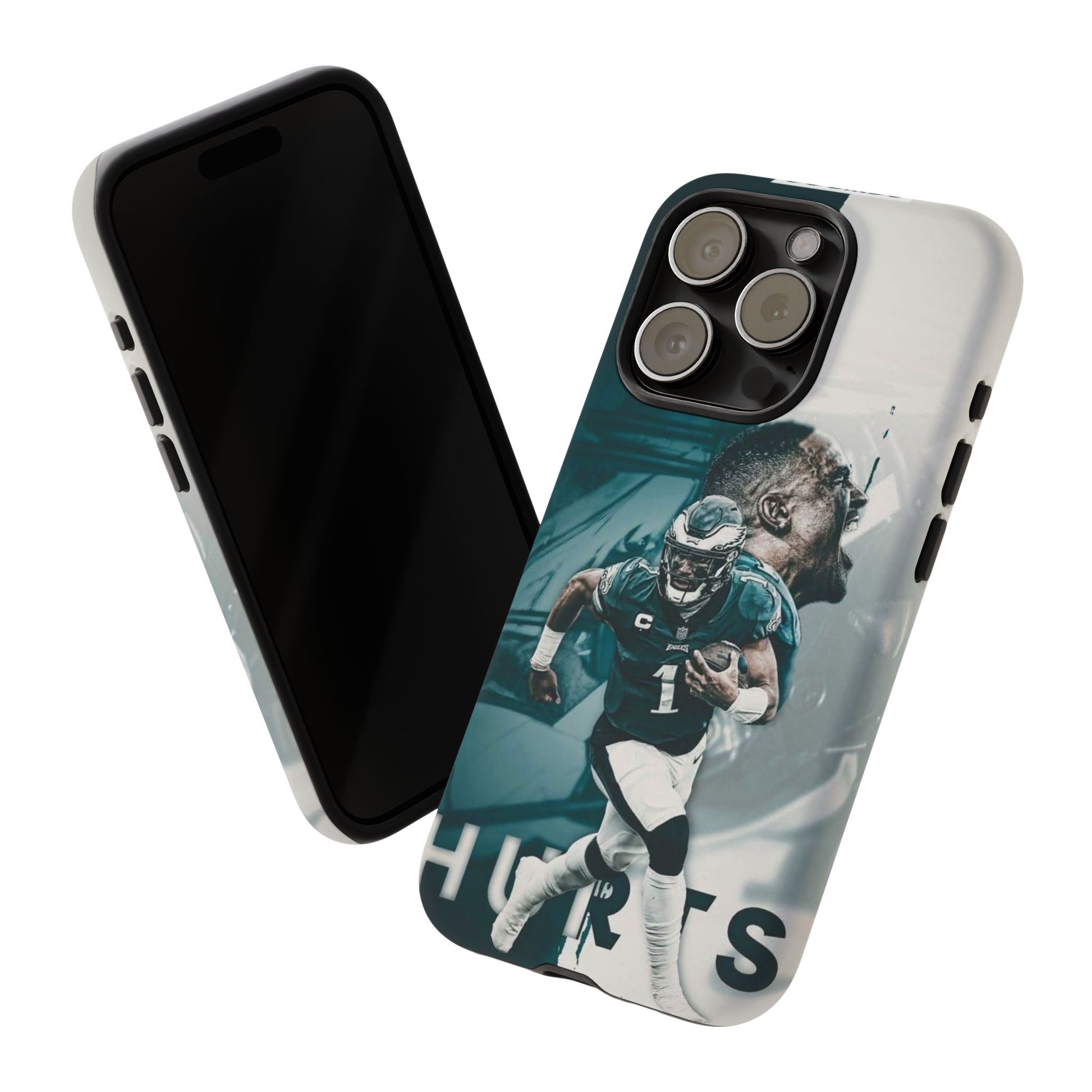 Jalen Hurts Eagles Football Tough Cases for iPhones, Samsung, and Pixel