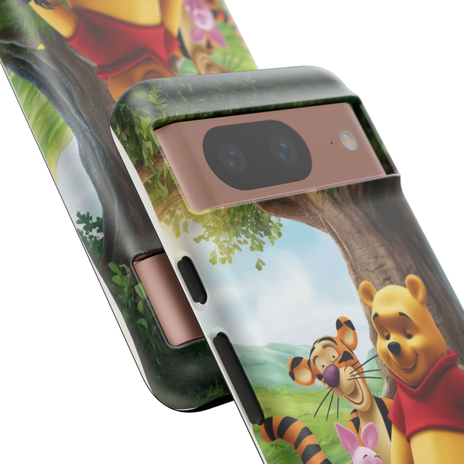 Cute Pooh Bear Phone Case, Tough Cases, Disney Phone for iPhones, Samsung, and Pixel