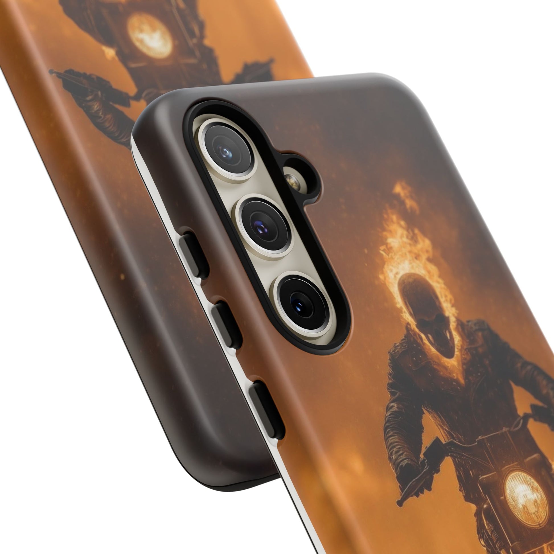 Marvel's Ghostrider Tough Cases for iPhones, Samsung, and Pixel