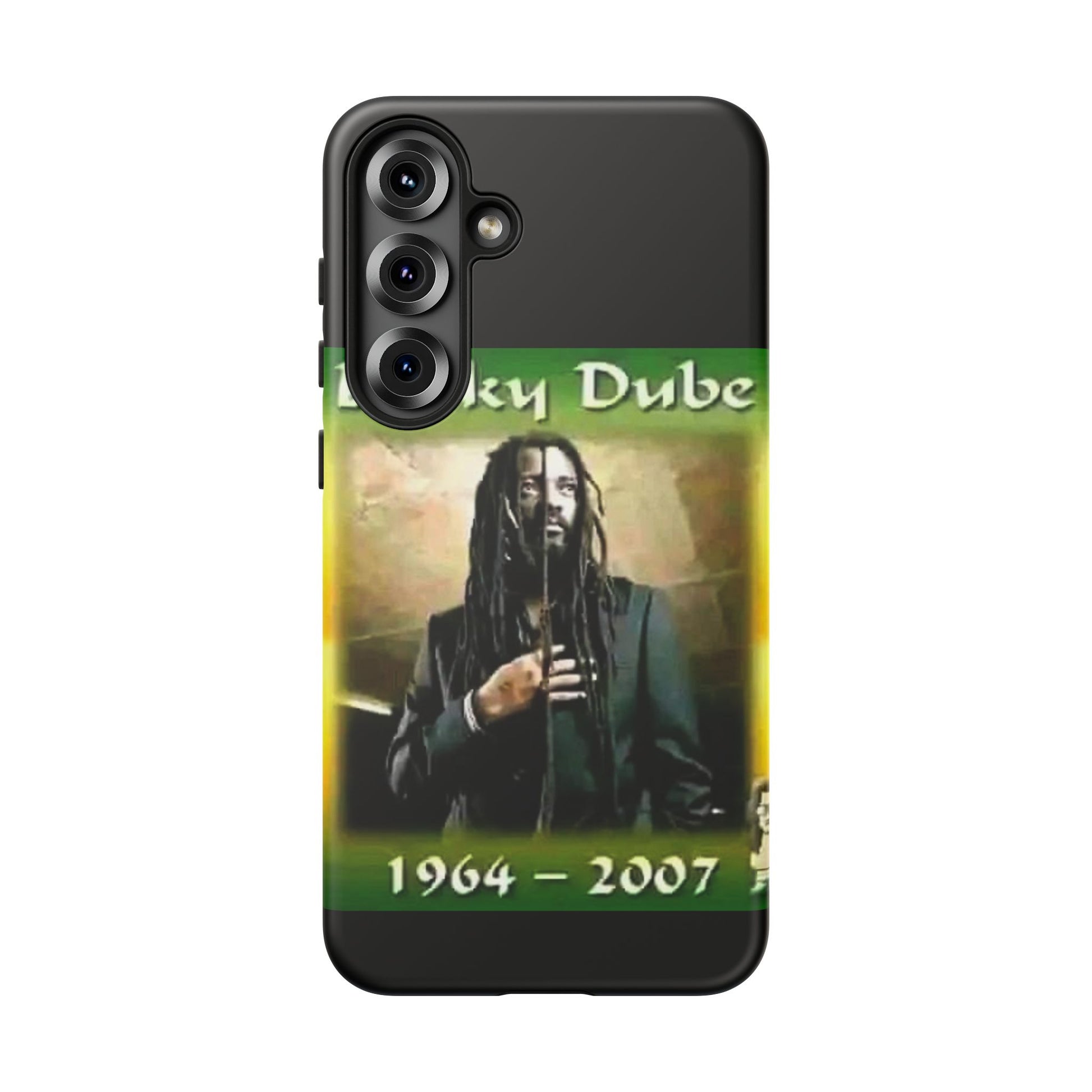 Lucky Dube Tough Cases for iPhones, Samsung, and Pixel
