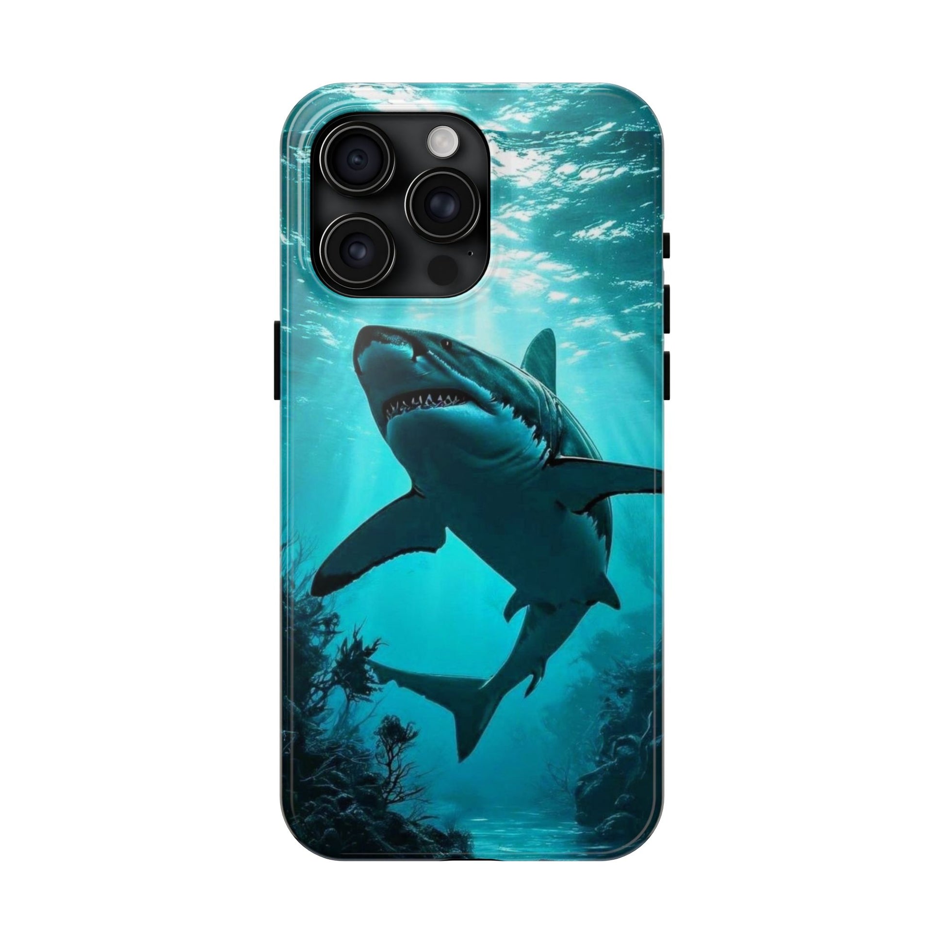 Killer Shark Theme Phone Cases for iPhones & Samsung Phones