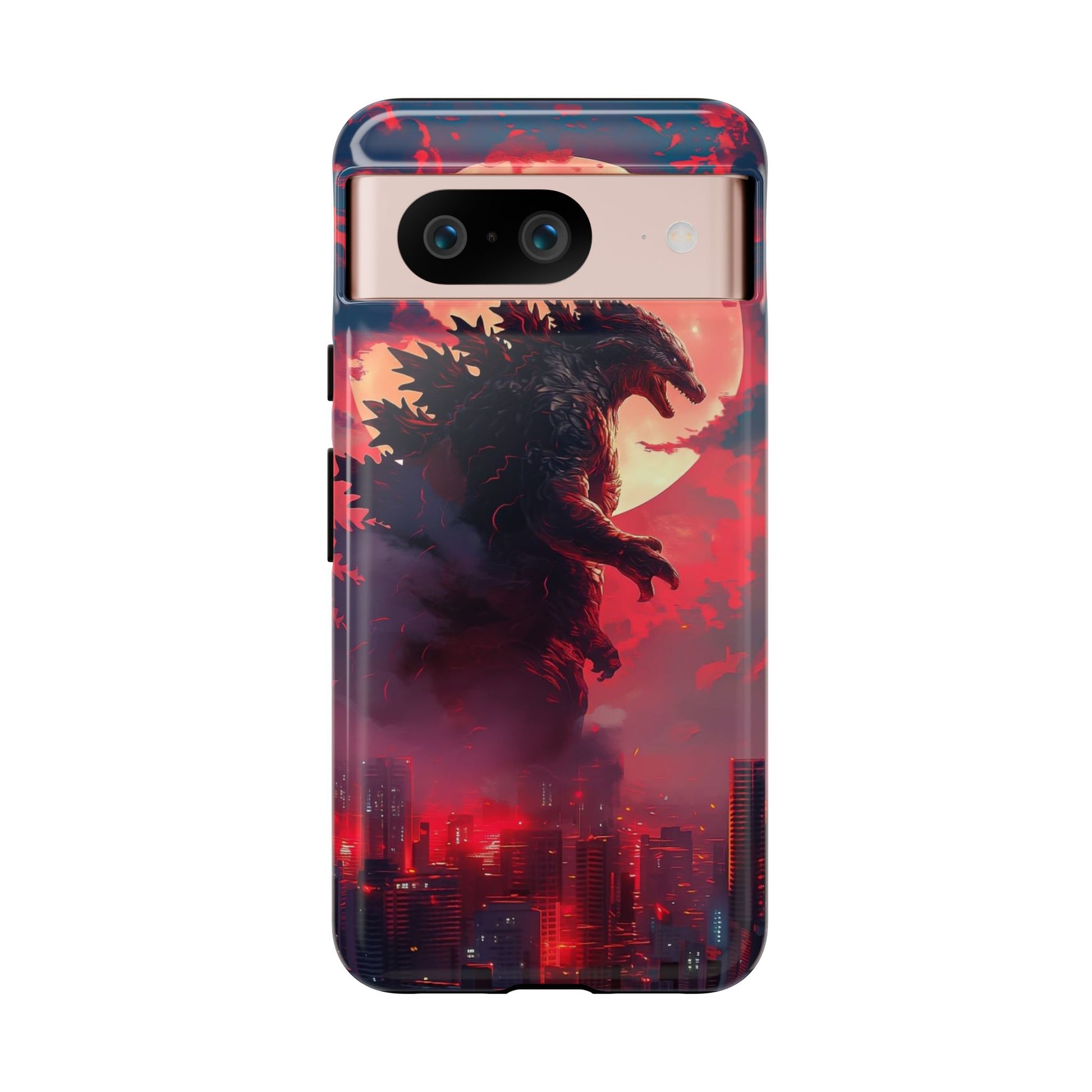 King of Monsters Godzilla Tough Phone Cases for iPhones, Samsung, and Pixel